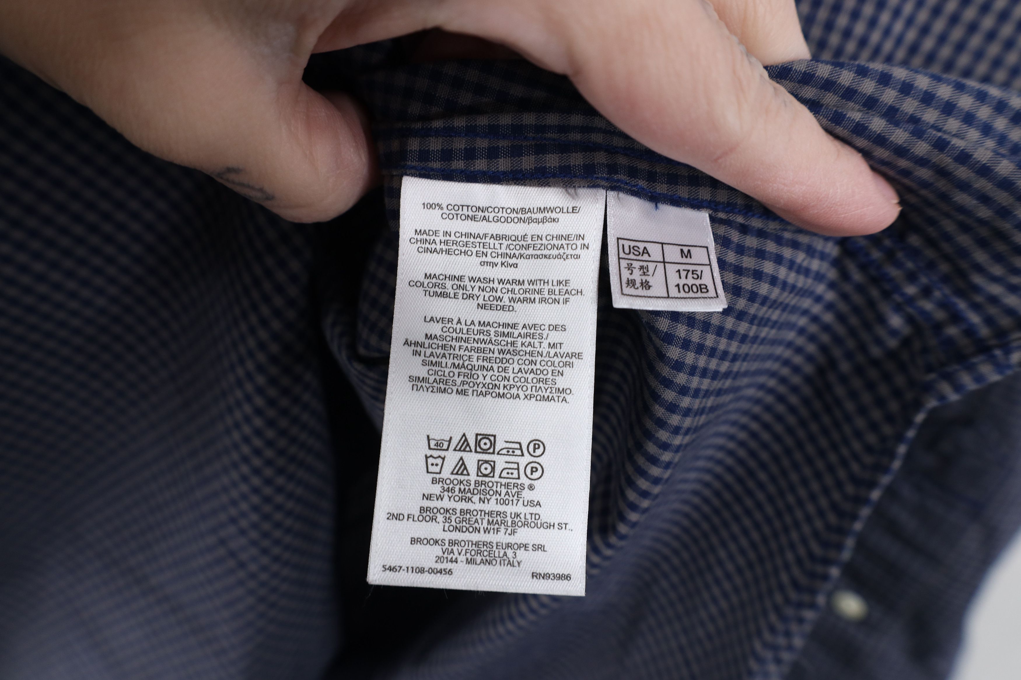 Brooks Brothers Vintage Brooks Brothers Regent Button Down Shirt Plaid Size US M / EU 48-50 / 2 - 8 Thumbnail