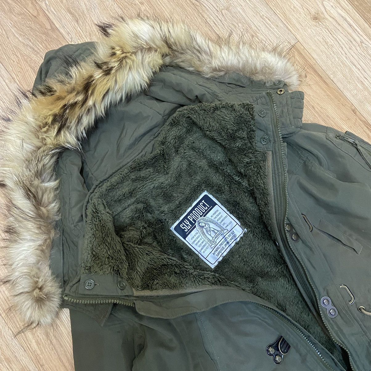 SLY SLY Parka Jacket Hoodie Fur Size US S / EU 44-46 / 1 - 6 Thumbnail