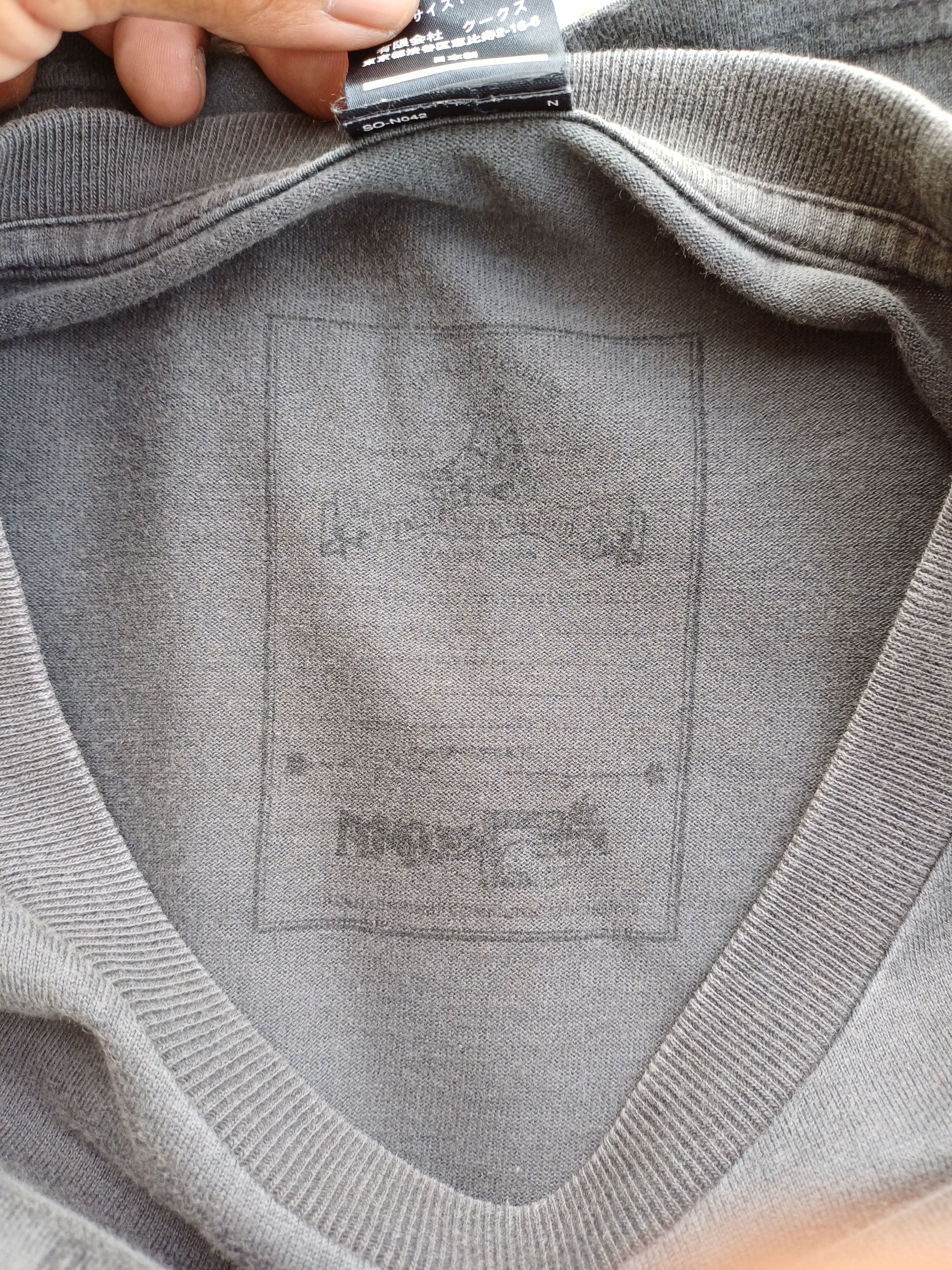 Number (N)ine RARE SS2006 Number (N)ine Skeleton Dinosaur Print T-shirt Size US S / EU 44-46 / 1 - 12 Thumbnail