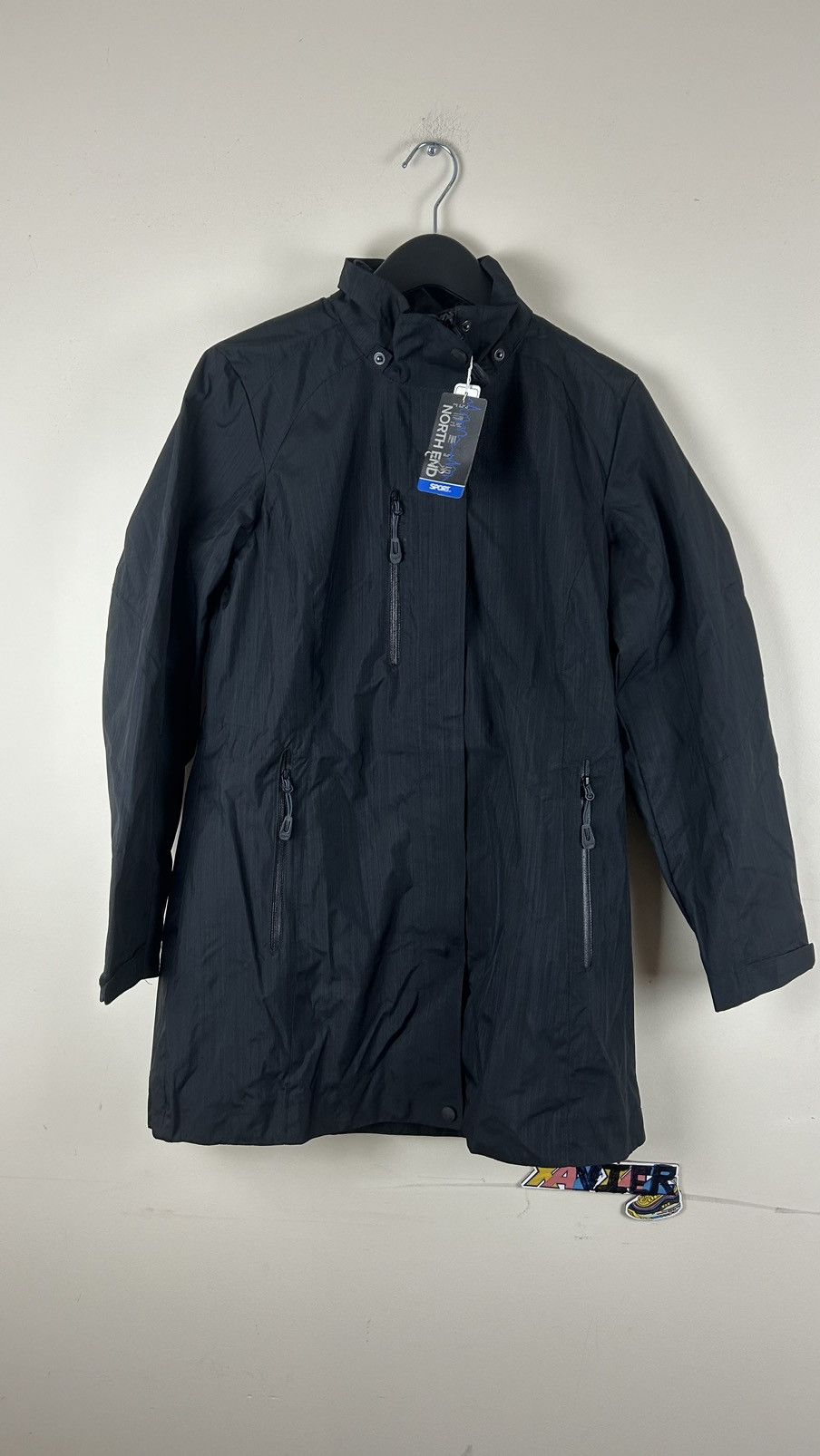 Vintage Soft Shell Jacket Medium Women Black Size US L / EU 52-54 / 3 - 1 Thumbnail