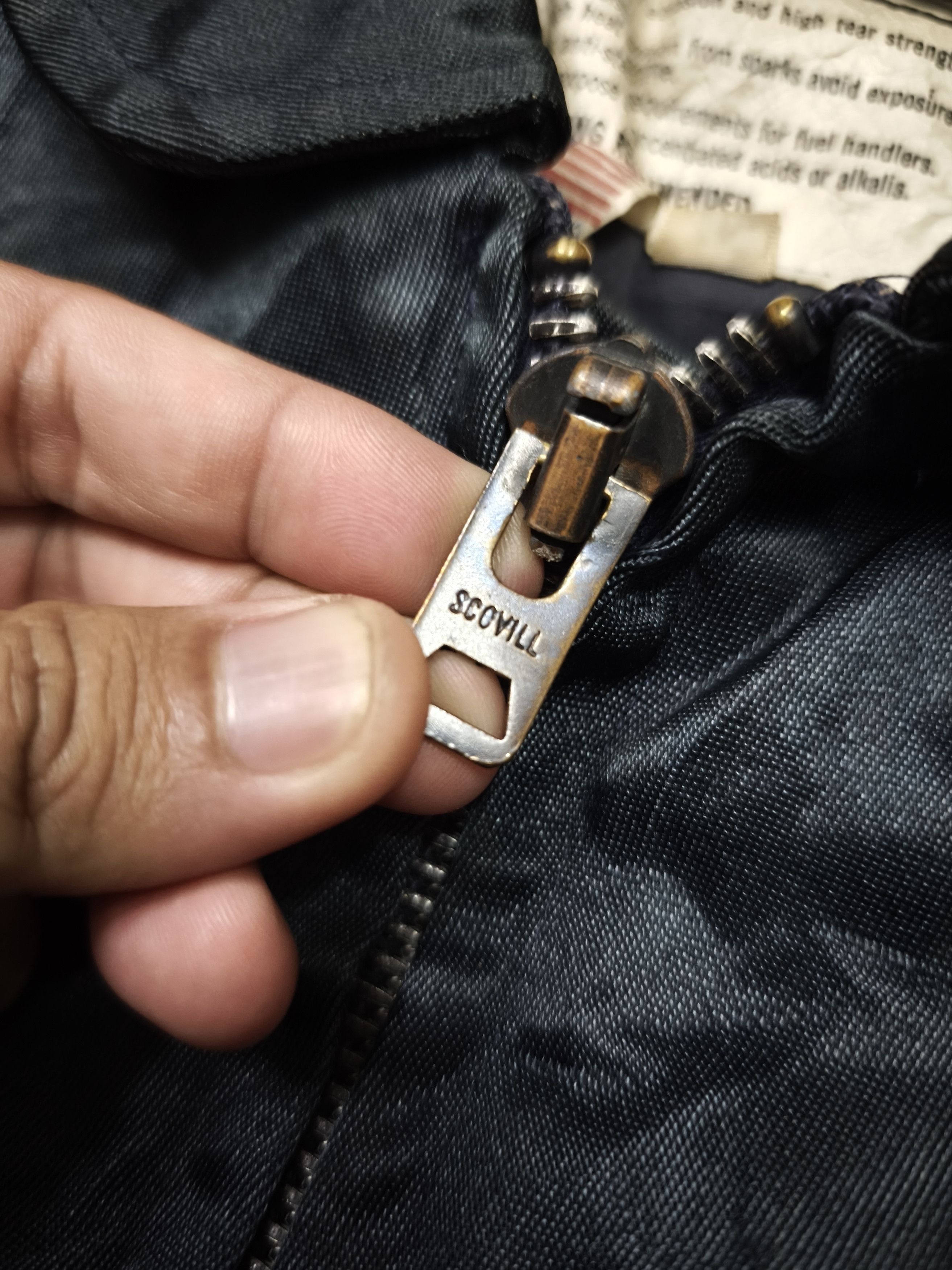 Vintage VERY RARE VINTAGE TITAN CLOTH FLIGHT JACKET BOMBER CWU 55/P Size US XL / EU 56 / 4 - 6 Thumbnail