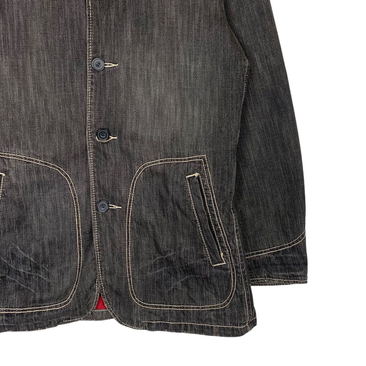 Japanese Brand Ventina Scorpion Denim Chore Jacket Size US L / EU 52-54 / 3 - 4 Thumbnail