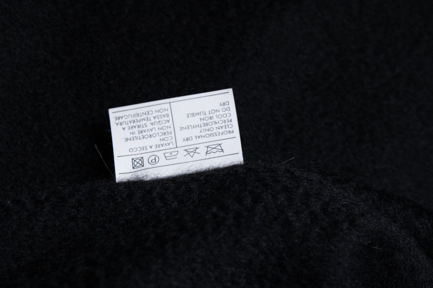 Salvatore Ferragamo Salvatore Ferragamo, Sleeved black cashmere cape Size ONE SIZE - 8 Thumbnail
