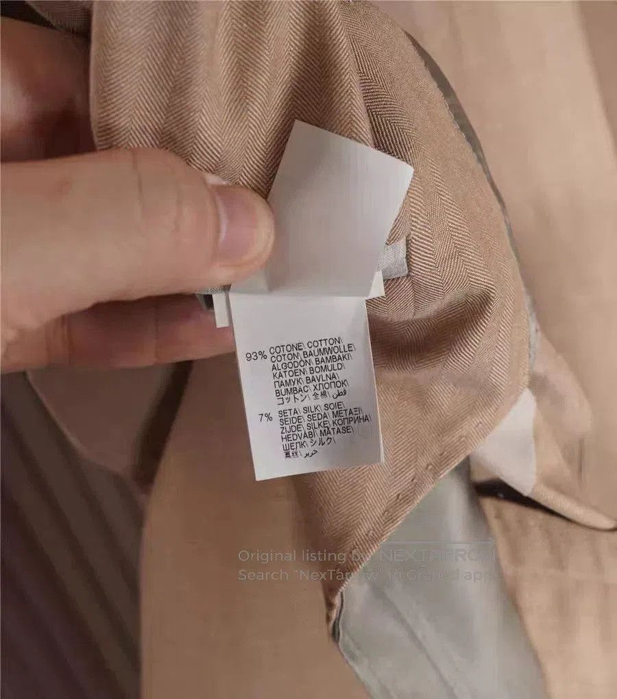 Brunello Cucinelli Brunello Cucinelli Men's Silk-Cotton Suit Jacket. Size US XS / EU 42 / 0 - 4 Thumbnail