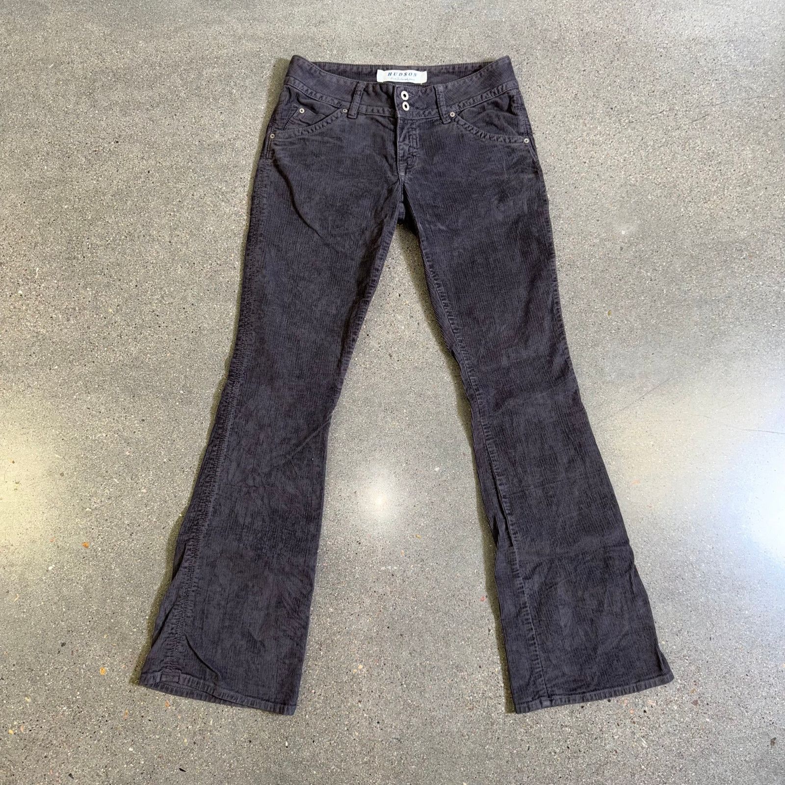 Hudson Hudson Jeans Size 29 Corduroy Low Rise Bootcut Flare Y2K USA Size 29" - 3 Thumbnail