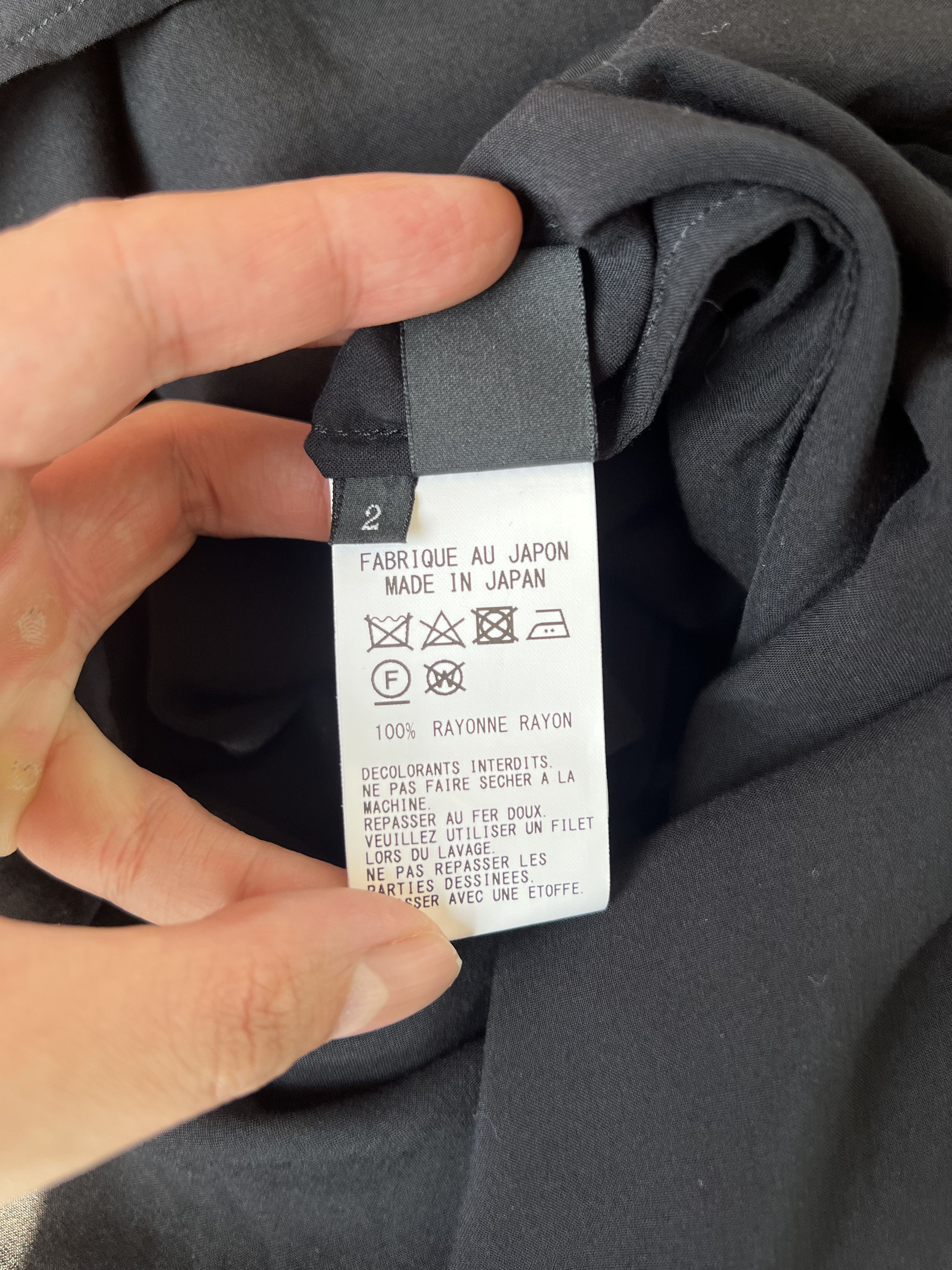 Yohji Yamamoto Yohji Yamamoto Y's - Asymmetrical Pullover Sleeveless Blouse Size S / US 4 / IT 40 - 9 Thumbnail