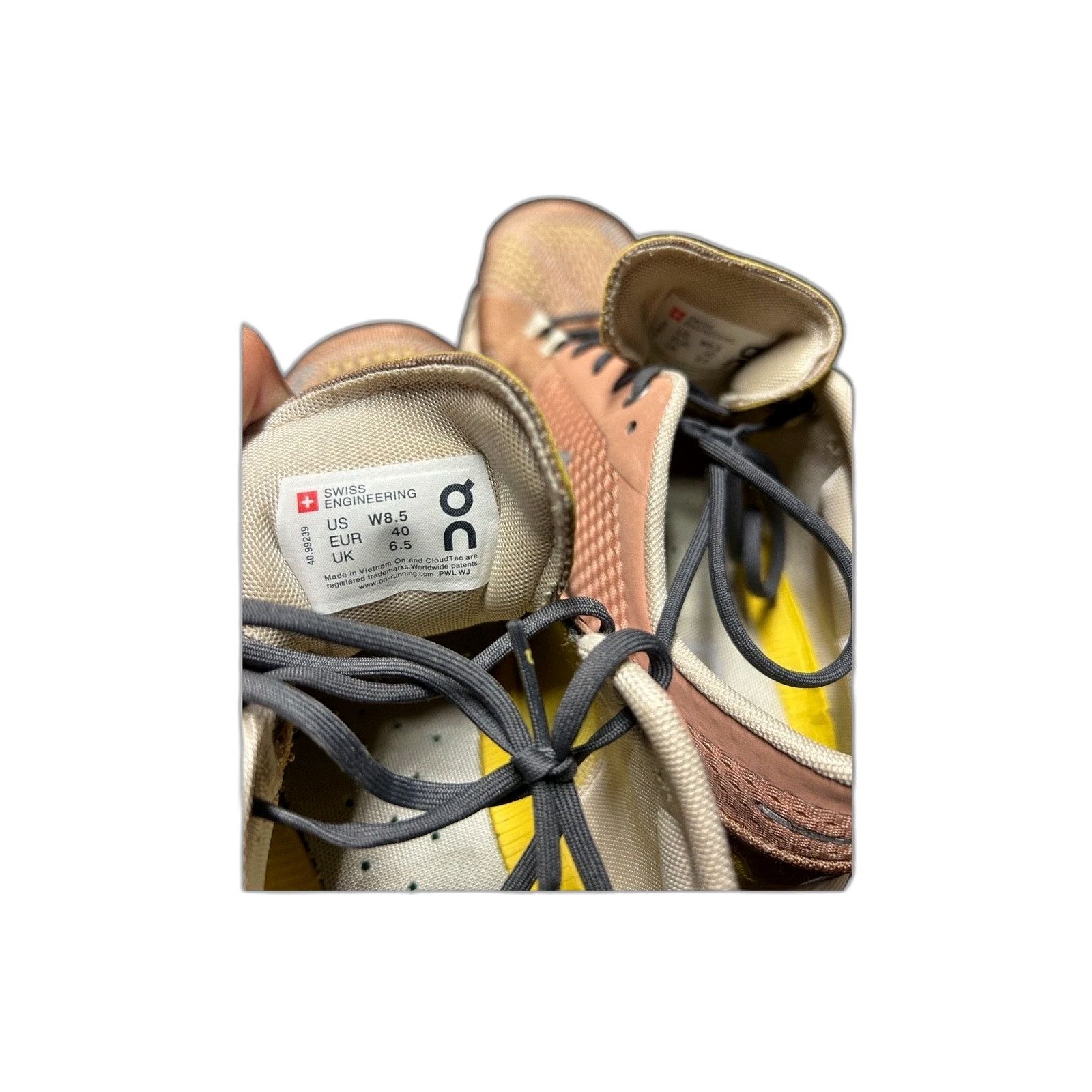 On On Cloud X 2.0 Mocha Sand Womens Size 8.5 Athletic Running S Size US 8.5 / EU 41-42 - 6 Thumbnail