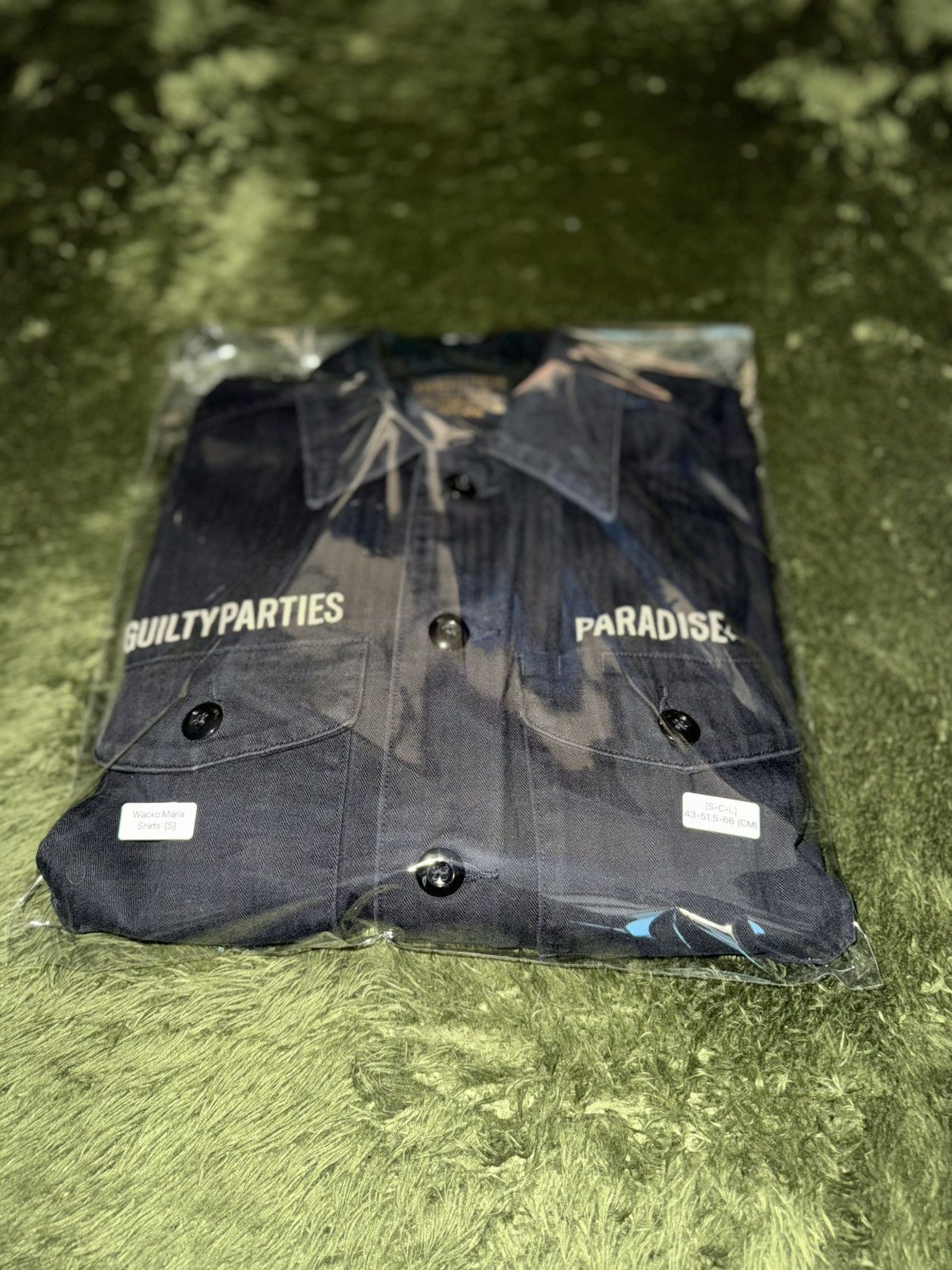 Wacko Maria [S] WACKO MARIA Herringbone Pocket Shirt Black Size US S / EU 44-46 / 1 - 11 Thumbnail