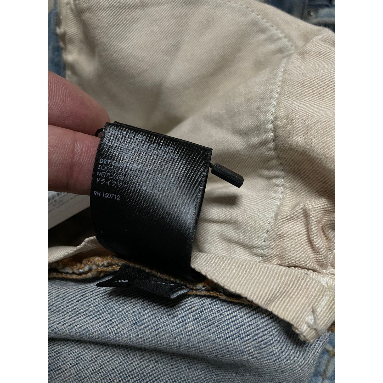 Amiri Amiri Jeans Light Wash Lumber Patchwork Used 38 Size US 38 / EU 54 - 7 Thumbnail