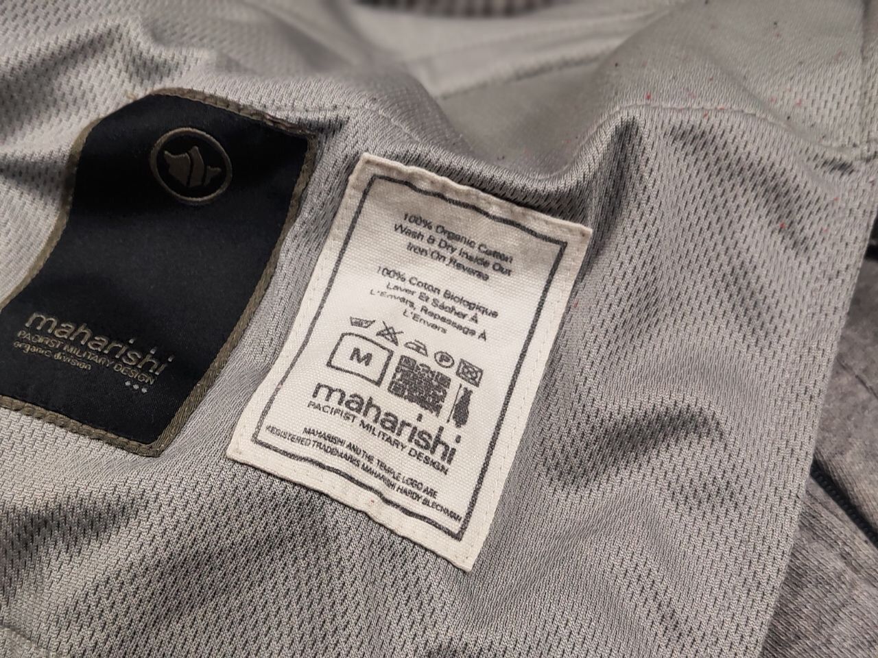 Maharishi Maharishi Pacifist Military Design Gray Logo Sweatpants Size US 32 / EU 48 - 19 Thumbnail