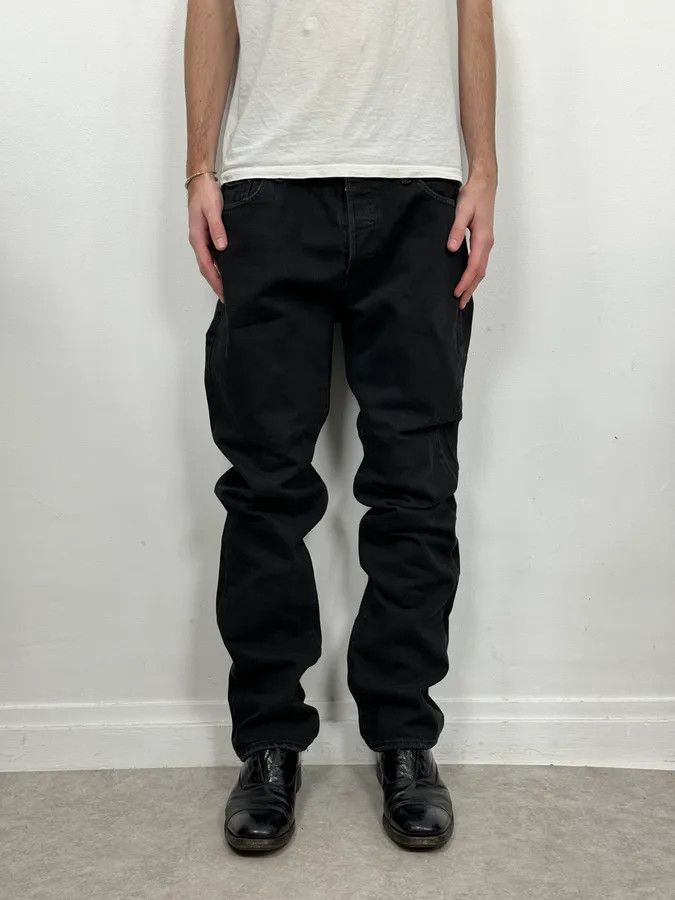 Polo Ralph Lauren AW2014 Ralph Lauren Black Minimalist Denim Jeans Size US 34 / EU 50 - 1 Thumbnail