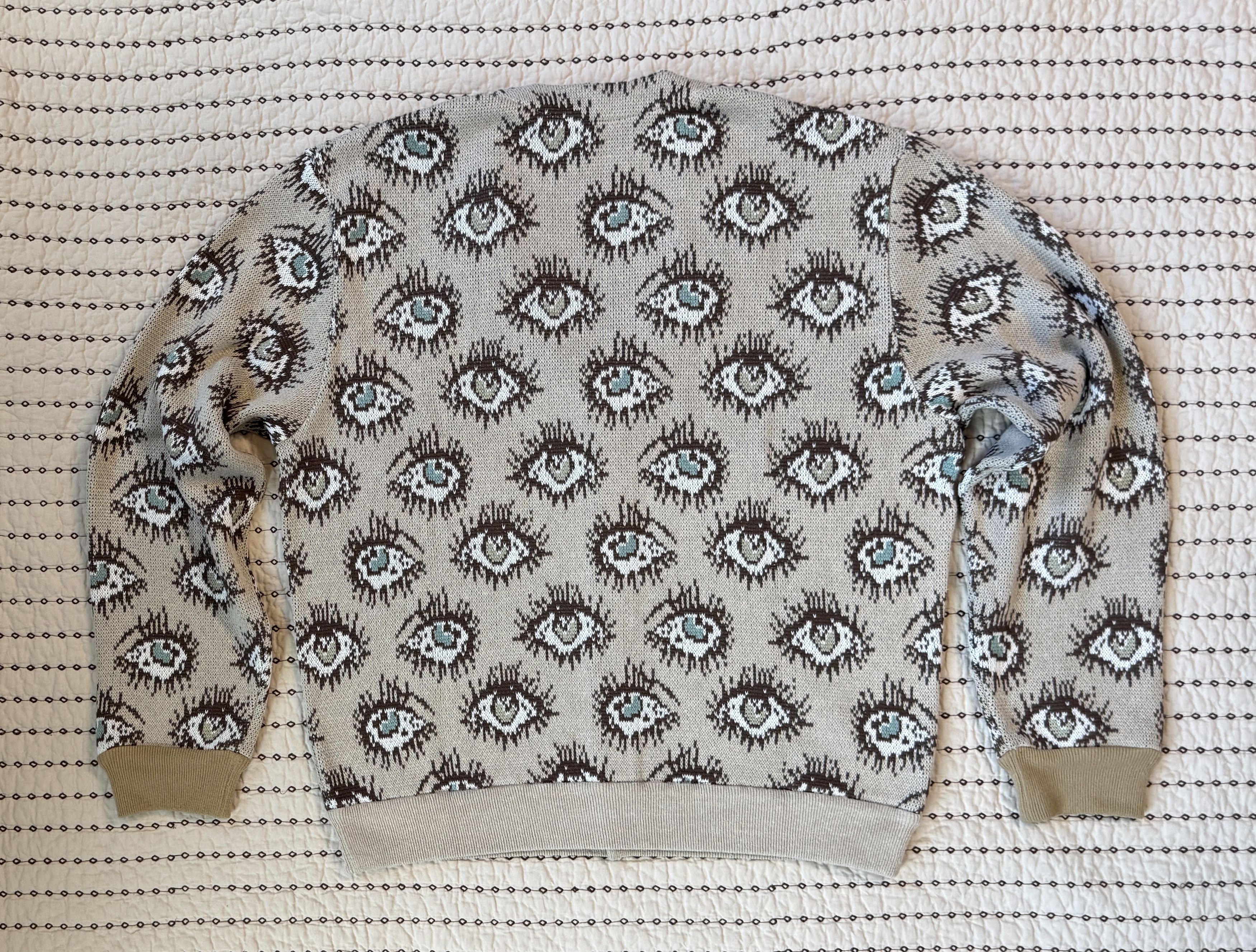 Kapital KAPITAL 8G JACQUARD KNIT SPEAKEASY CARDIGAN KINARI SZ 3 Size US L / EU 52-54 / 3 - 6 Thumbnail
