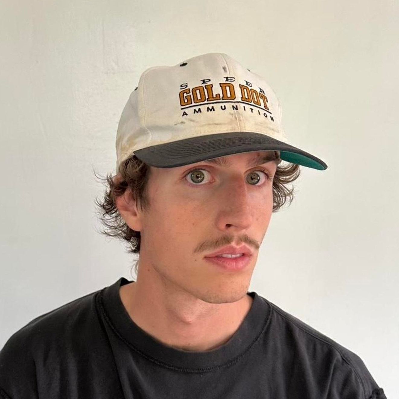 Vintage Vintage 90s Gold Dot Ammo Thrashed USA Trucker Hat Cap Size ONE SIZE - 8 Thumbnail