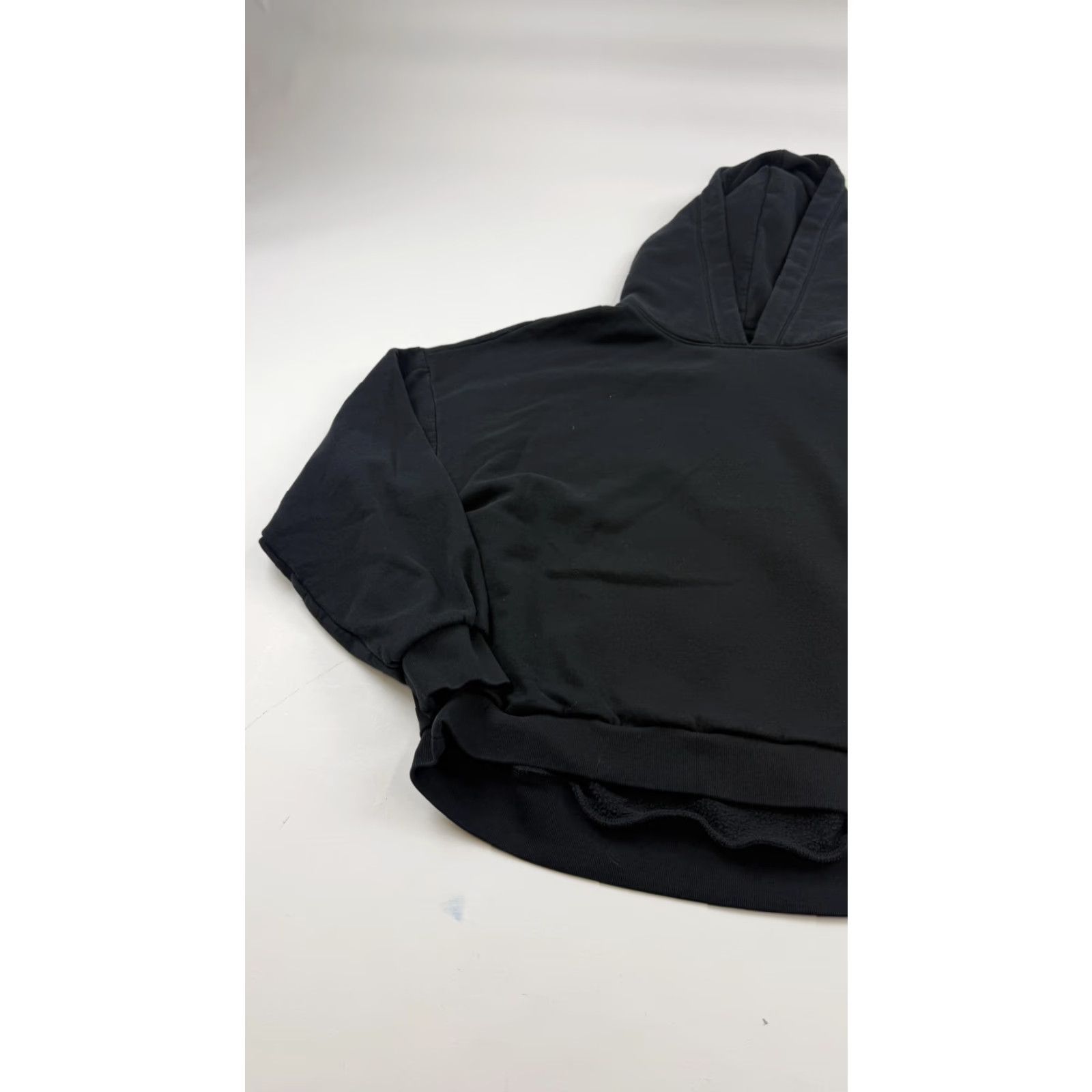 Gap Gap Hoodie Womens Small Black Pullover Fleece Lined Sweatshirt Cotton Blend Size S / US 4 / IT 40 - 3 Thumbnail