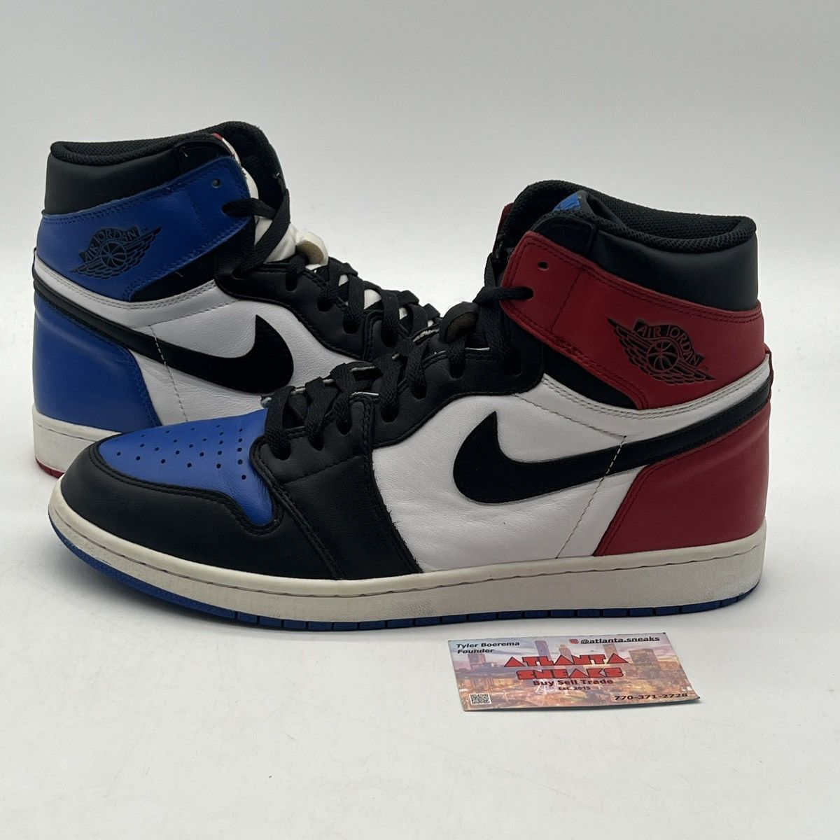 Nike Air Jordan 1 high top 3 Size US 12 / EU 45 - 1 Thumbnail