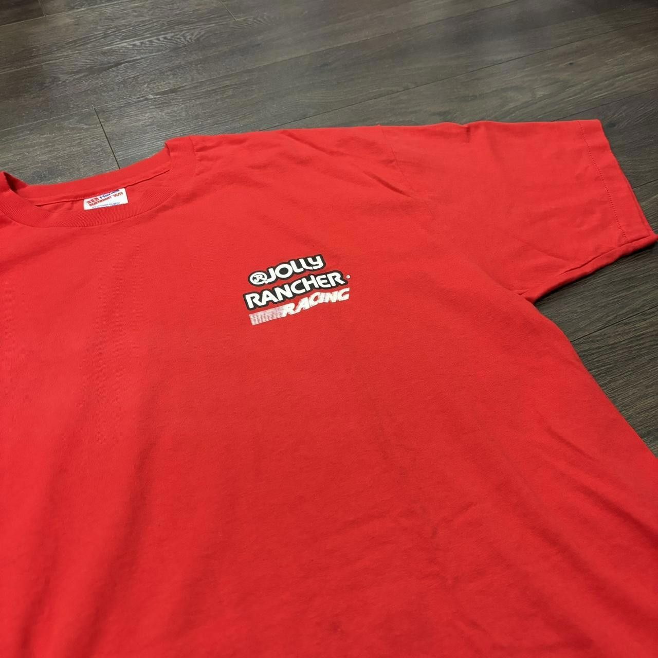 Hanes vintage jolly rancher racing t shirt 90s XL Size US XL / EU 56 / 4 - 2 Thumbnail