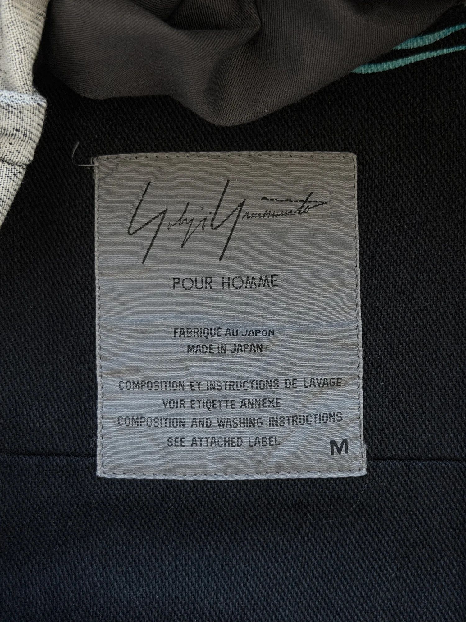 Yohji Yamamoto Pour Homme AW96 Runway Floral Blazer Size 50R - 7 Thumbnail