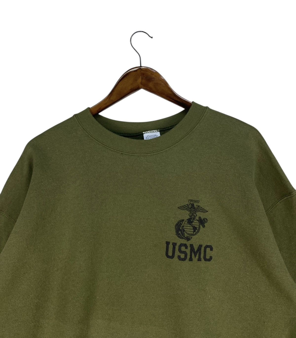 Army Of Me VINTAGE USMC SWEATSHIRT Size US XL / EU 56 / 4 - 2 Thumbnail