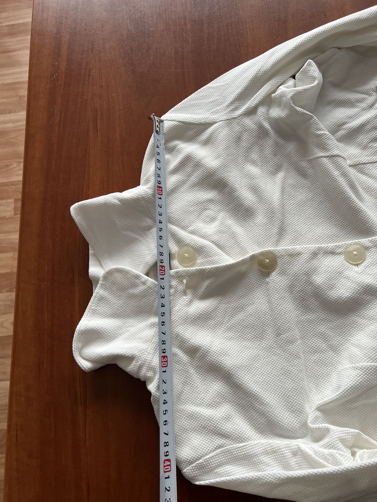 Circolo 1901 CIRCOLO 1901 WHITE CLASSIC COTTON BLEND DUTTON BLAZER JACKET Size S / US 4 / IT 40 - 19 Thumbnail