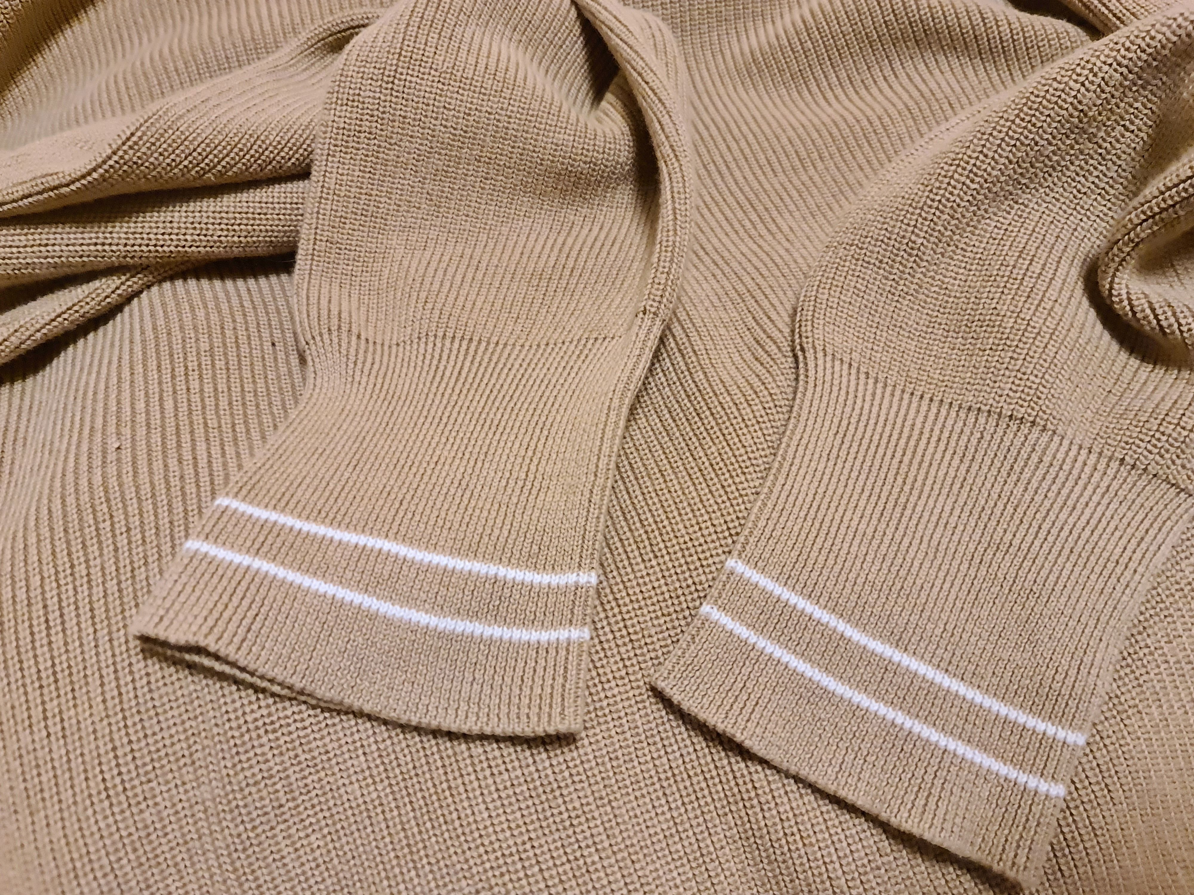 Lauren Ralph Lauren Vintage Polo Jeans Co. Flag Knit Ribbed Sweater Size US L / EU 52-54 / 3 - 4 Thumbnail
