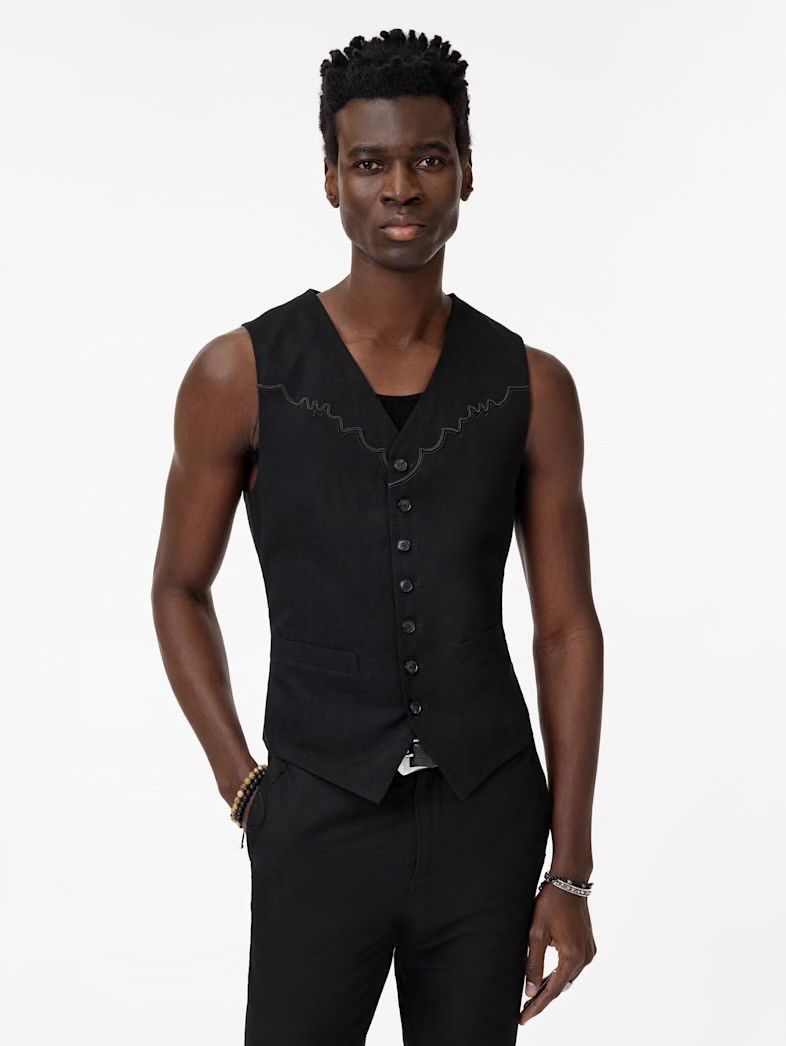 John Varvatos Theodore Vest EU 46 USA 36 Size US S / EU 44-46 / 1 - 5 Thumbnail