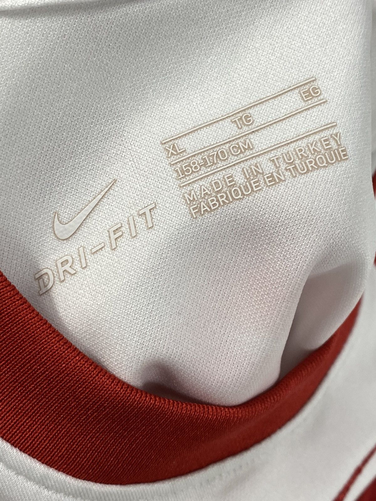 Nike LASTDROP🔥2020 Nike Team Turkey Home Block Core Jersey Tshirt Size M / US 6-8 / IT 42-44 - 6 Thumbnail