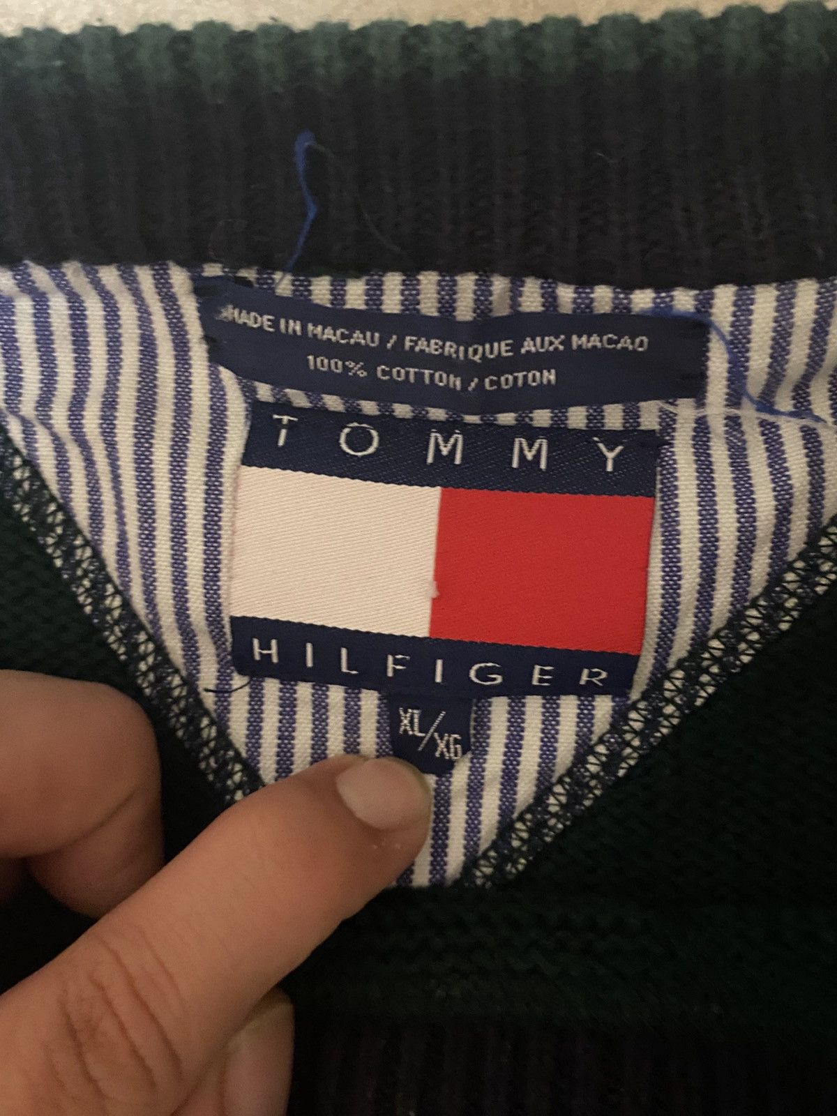 Tommy Hilfiger Tommy Hilfiger Sweater Size US XL / EU 56 / 4 - 2 Thumbnail