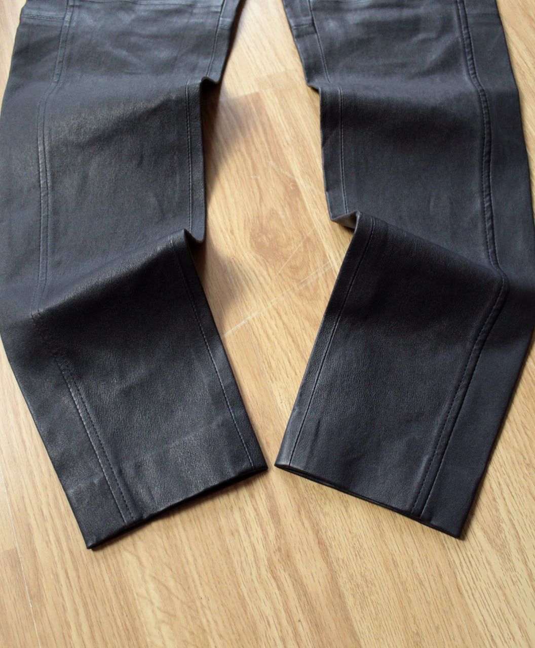 Lauren Ralph Lauren × Polo Ralph Lauren × Ralph Lauren Black Label 🔥 Lauren Ralph Lauren Skinny Leather Ankle Pants Stretch Size 27" / US 4 / IT 40 - 8 Thumbnail