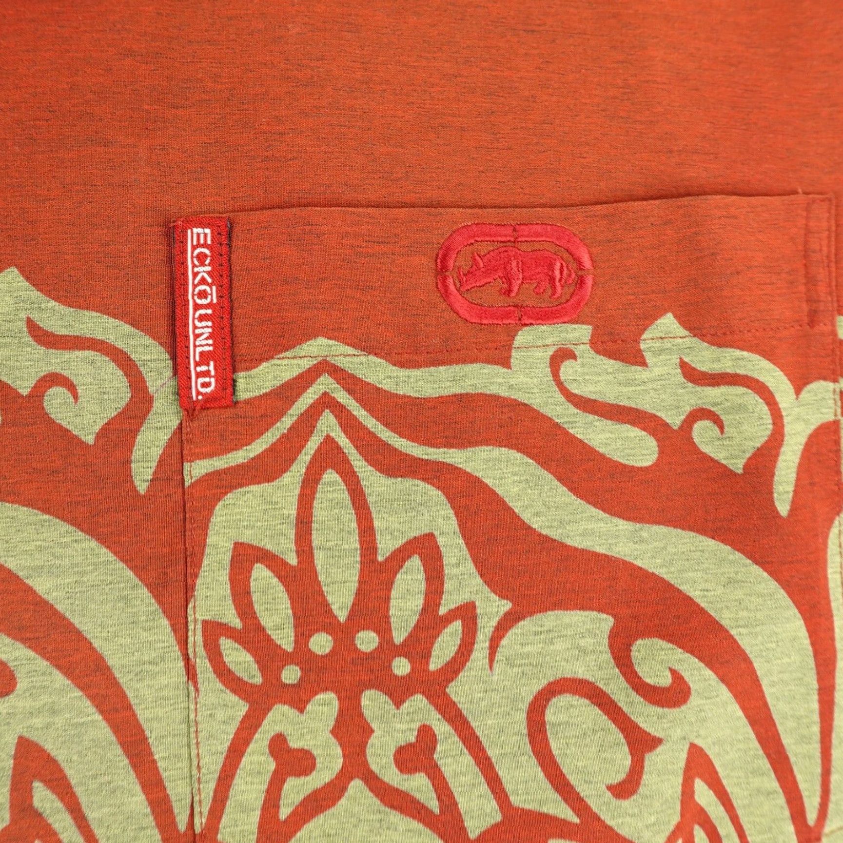 Ecko Unltd. VINTAGE Ecko Unltd Shirt Mens 2XL Red Paisley Scorpions Button Up Hip Hop Y2K Shirt Size US XXL / EU 58 / 5 - 3 Thumbnail