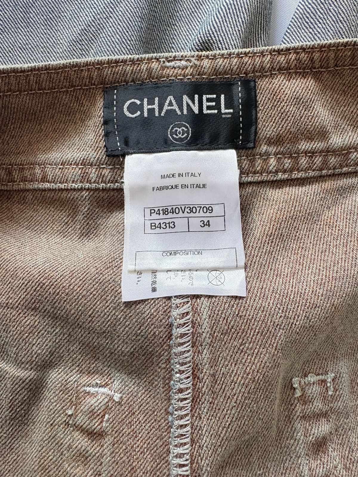Chanel Chanel Matrasse Bikers Style Trouser Pants Size 28" / US 6 / IT 42 - 7 Thumbnail