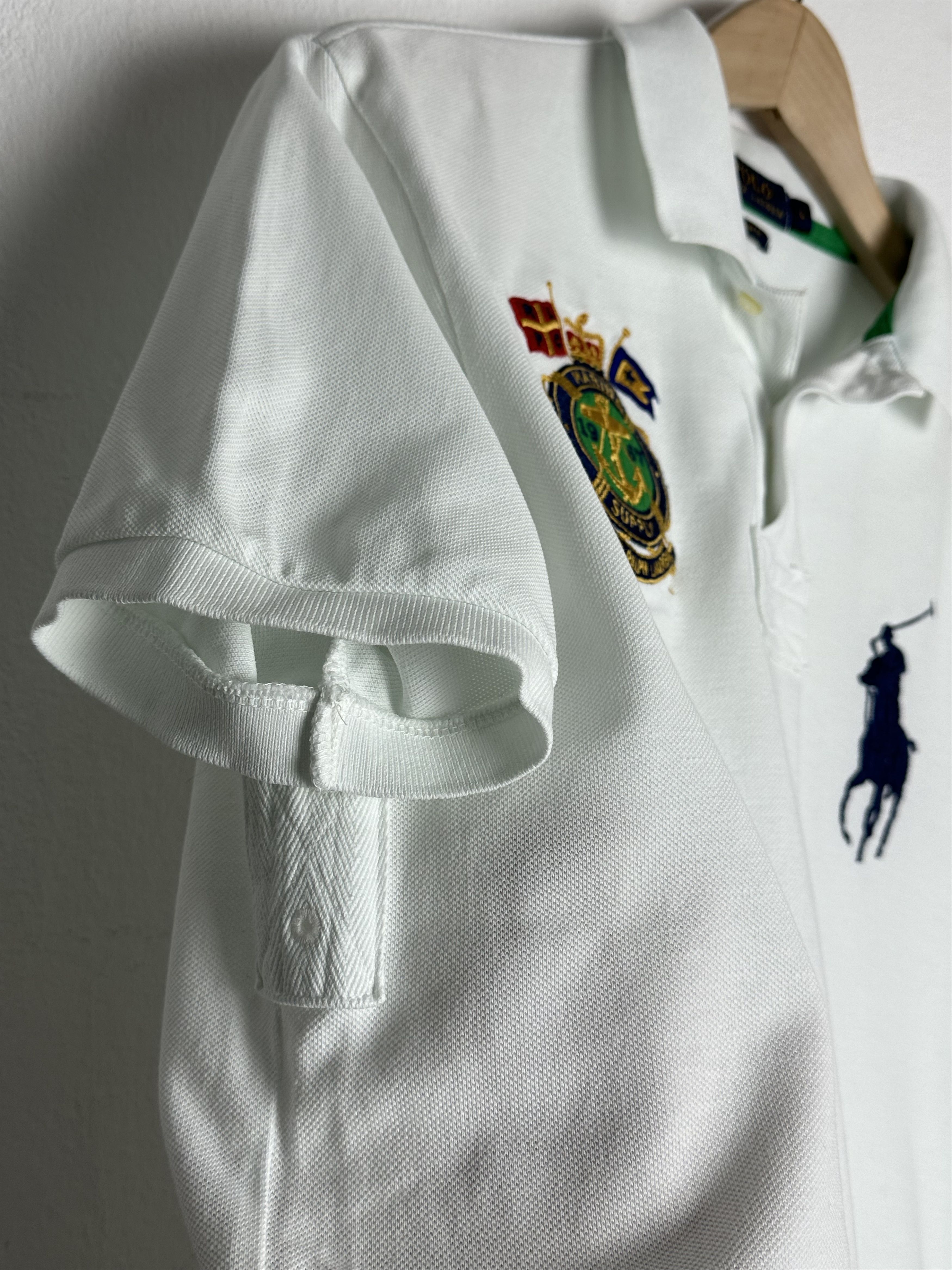 Polo Ralph Lauren × Ralph Lauren × Vintage Polo ralph lauren t-shirt polo rubgy Size US XL / EU 56 / 4 - 4 Thumbnail