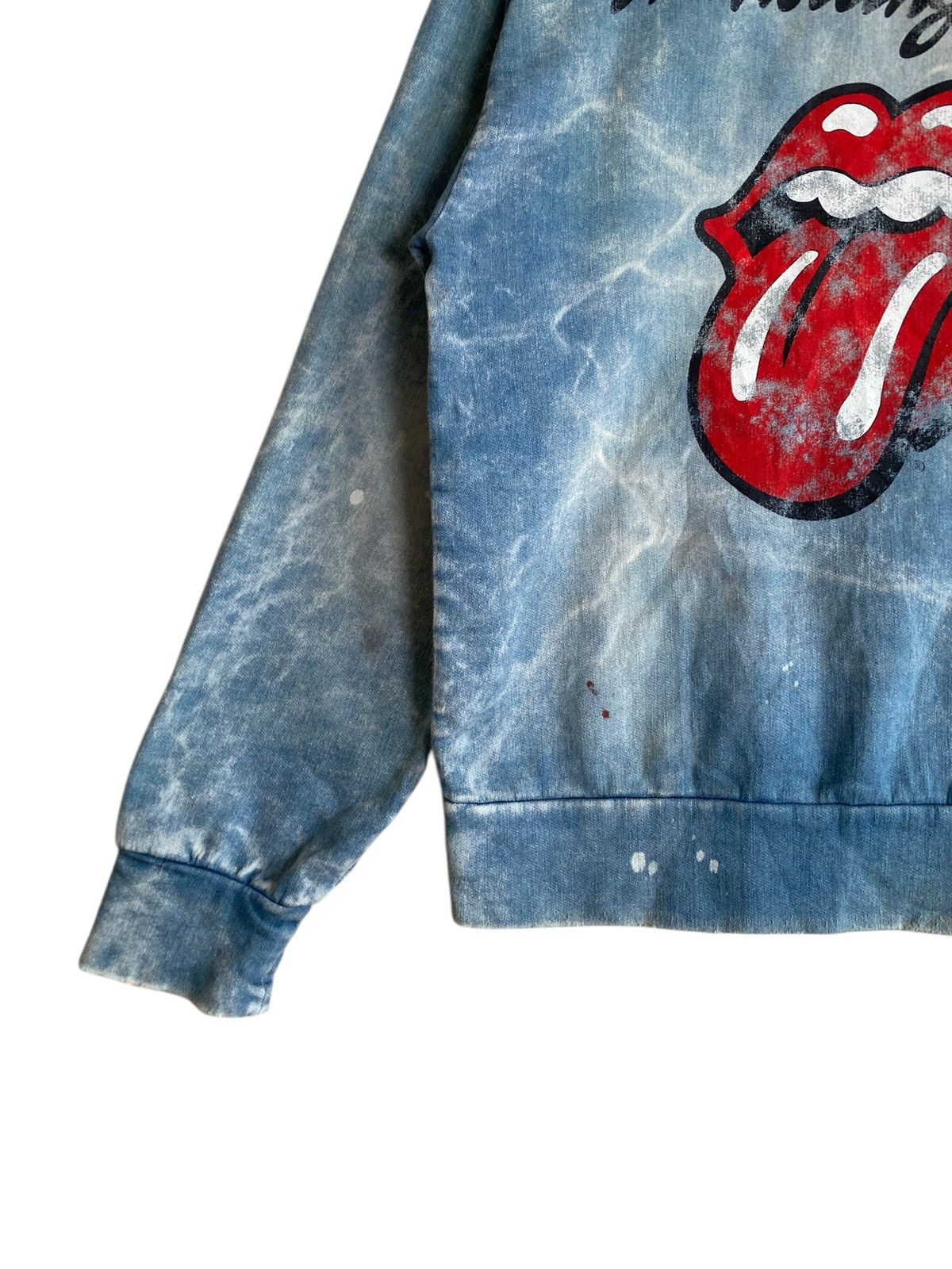 JACKROSE Rare Vintage Jackrose The Rolling Stones Bleach Hoodie 2000s Size US L / EU 52-54 / 3 - 7 Thumbnail