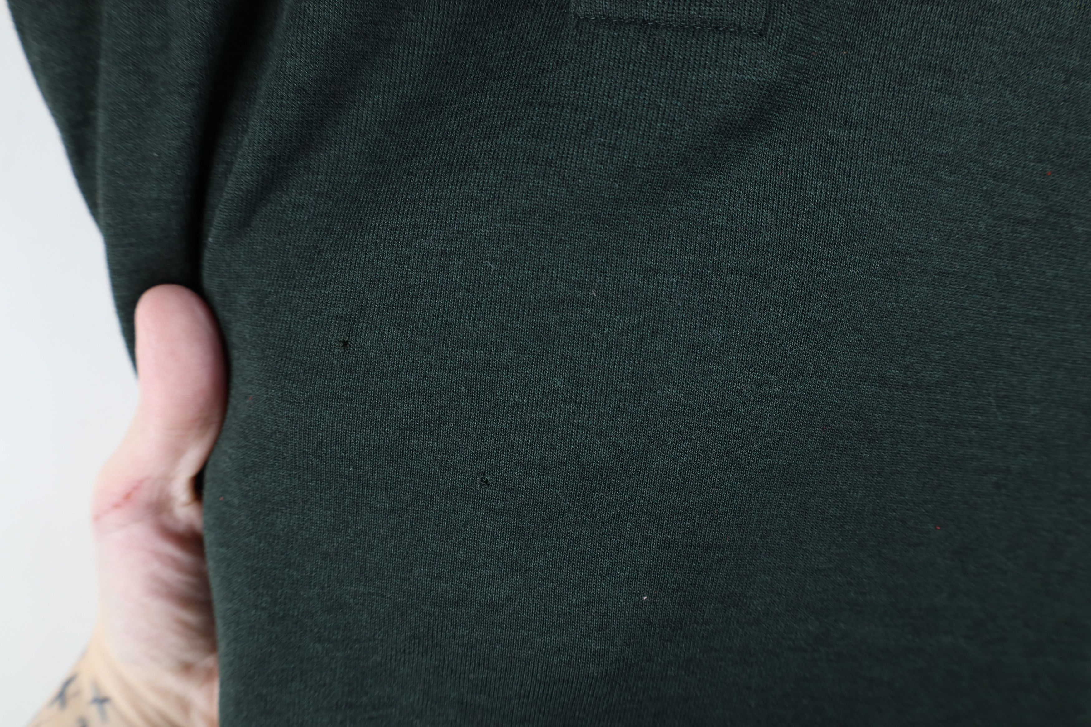 Ralph Lauren × Vintage Vintage 90s Ralph Lauren Knit Long Sleeve Polo Dark Green Size US XL / EU 56 / 4 - 5 Thumbnail