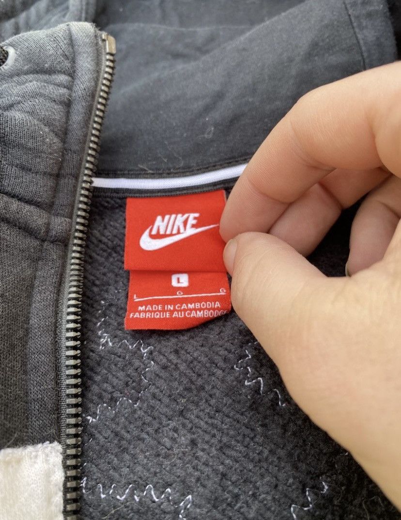 Japanese Brand × Nike × Vintage Nike Custom Skeleton y2k hoodie Size US L / EU 52-54 / 3 - 7 Thumbnail