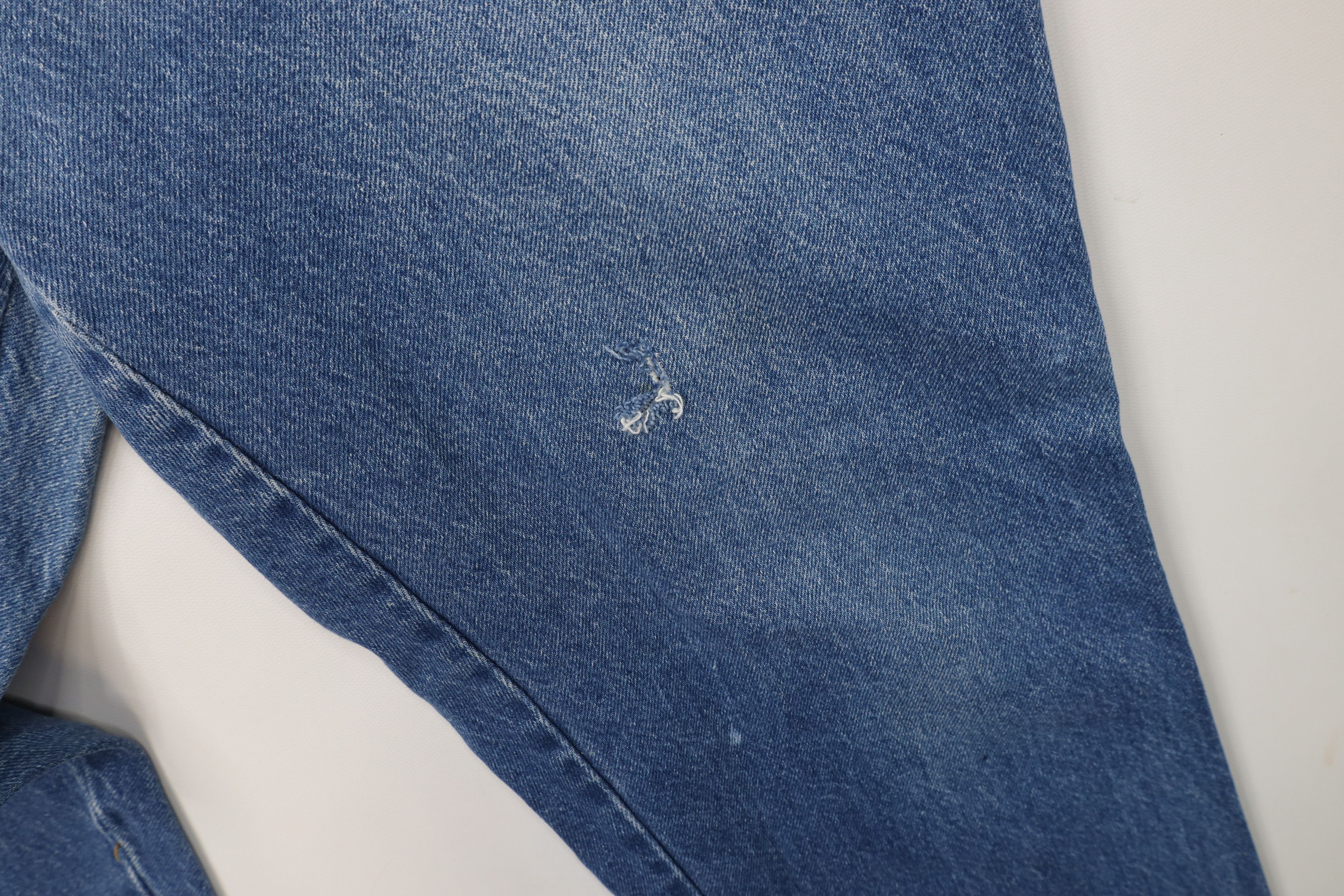 Vintage Vintage 70s 80s Streetwear Wide Leg Denim Jeans Blue USA Size US 38 / EU 54 - 7 Thumbnail