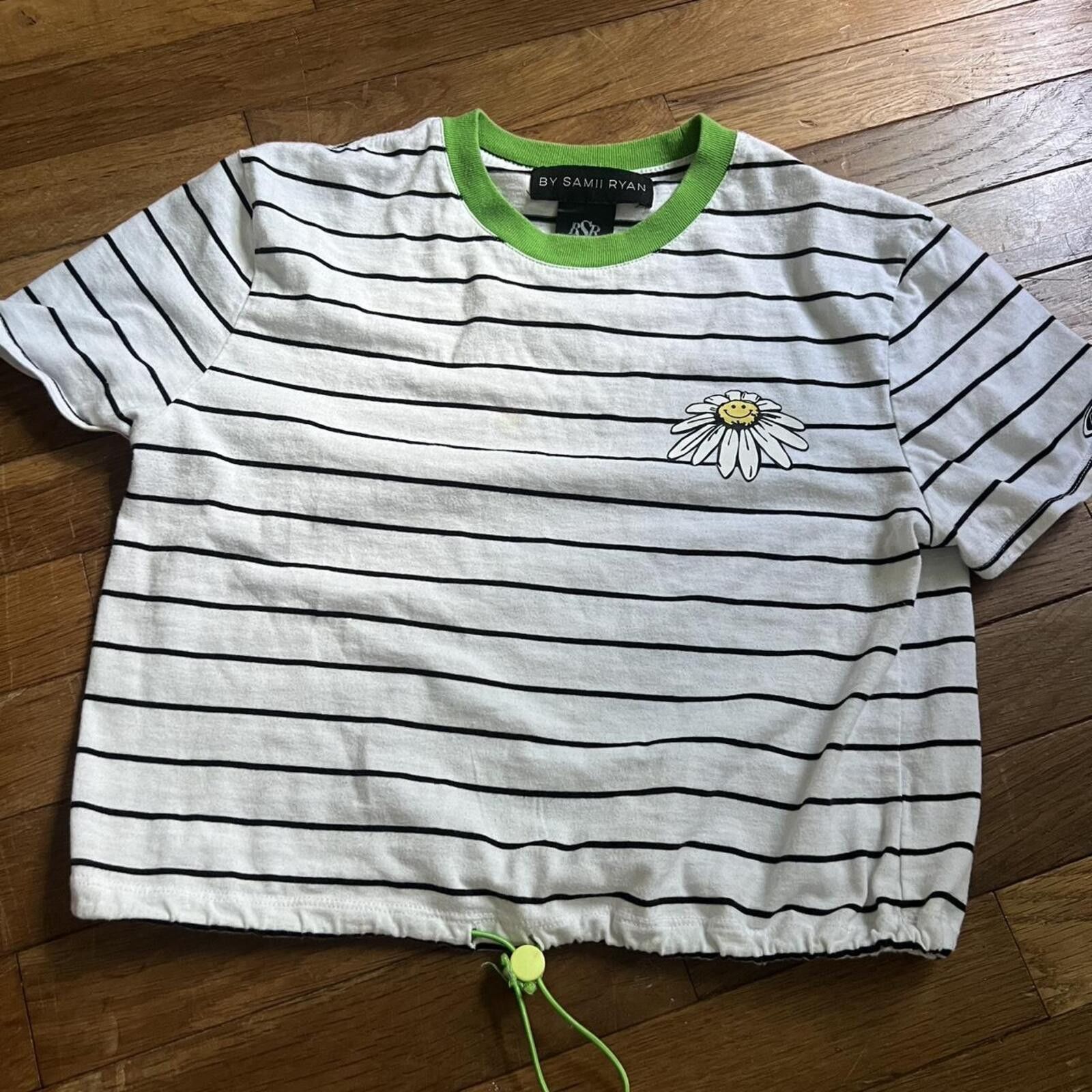 Other By Samii Ryan striped skater tee with daisy Size S / US 4 / IT 40 - 2 Thumbnail