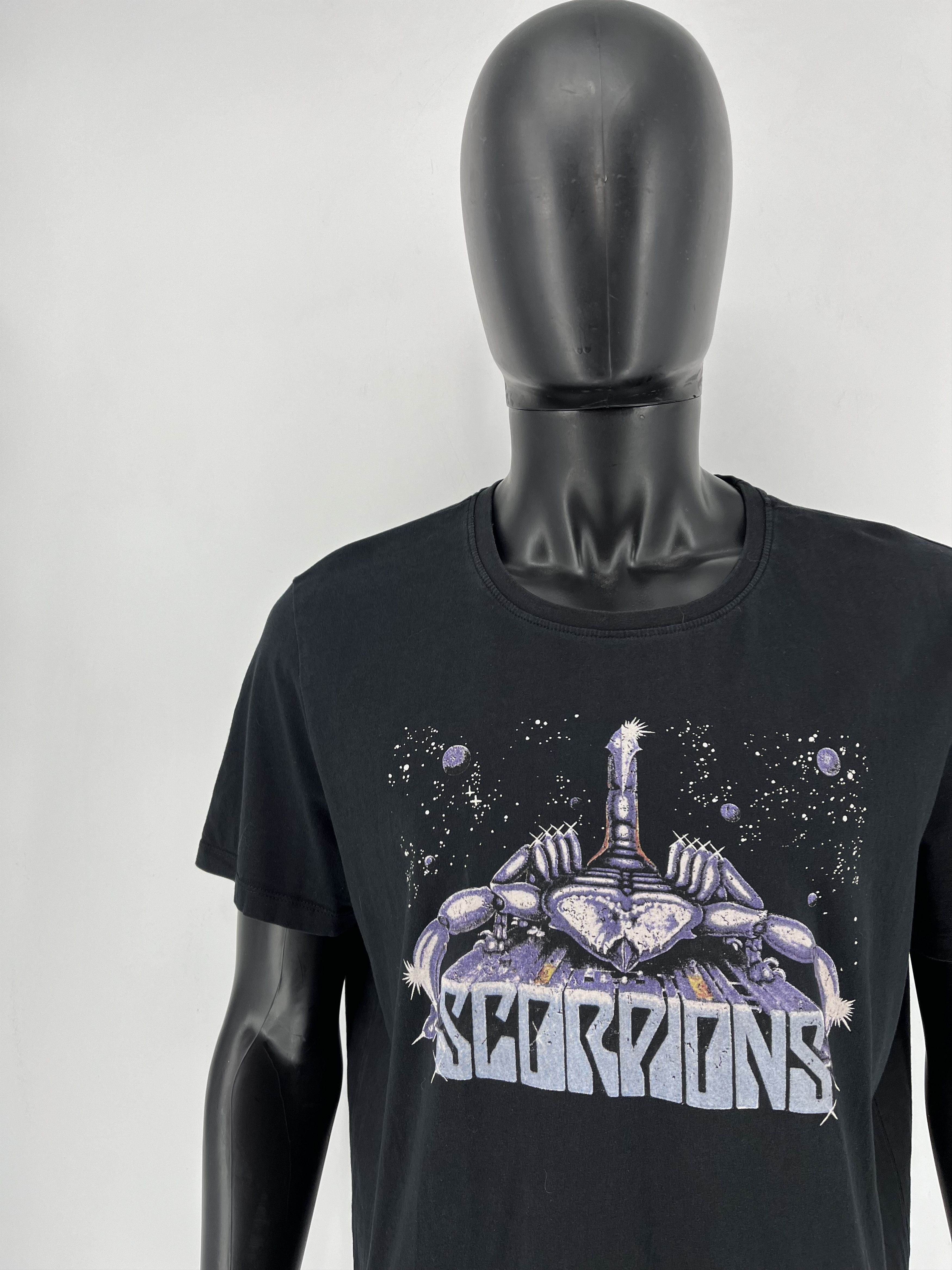 Band Tees Vintage Y2k Scorpions Rock Band T-shirt Band Rock Metal Size US XXL / EU 58 / 5 - 7 Thumbnail