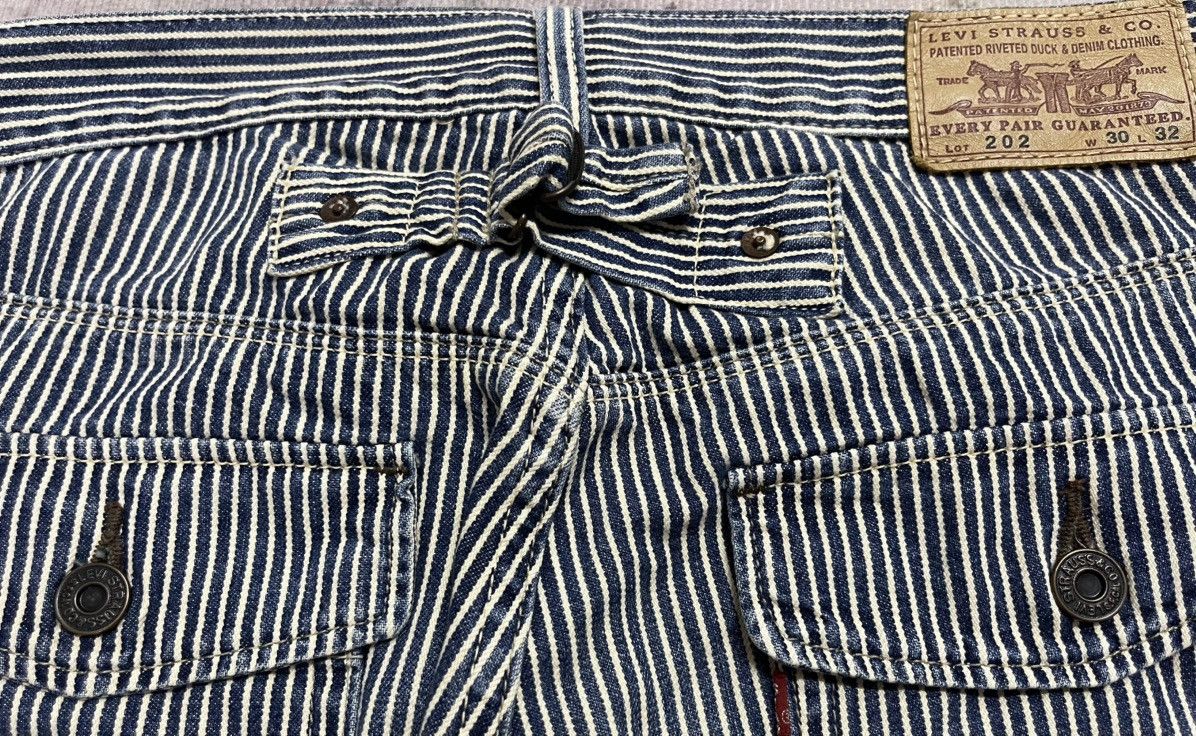 Levi's Levis Jeans White Stripe Vintage Straightcut Size US 30 / EU 46 - 17 Thumbnail