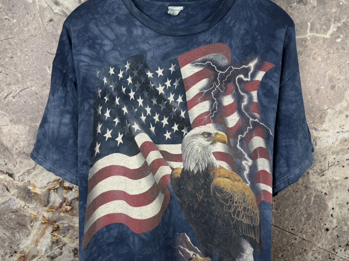 The Mountain The Mountain Eagle American Flag Tie Dye T-Shirt USA Graphic Size US XXL / EU 58 / 5 - 3 Thumbnail