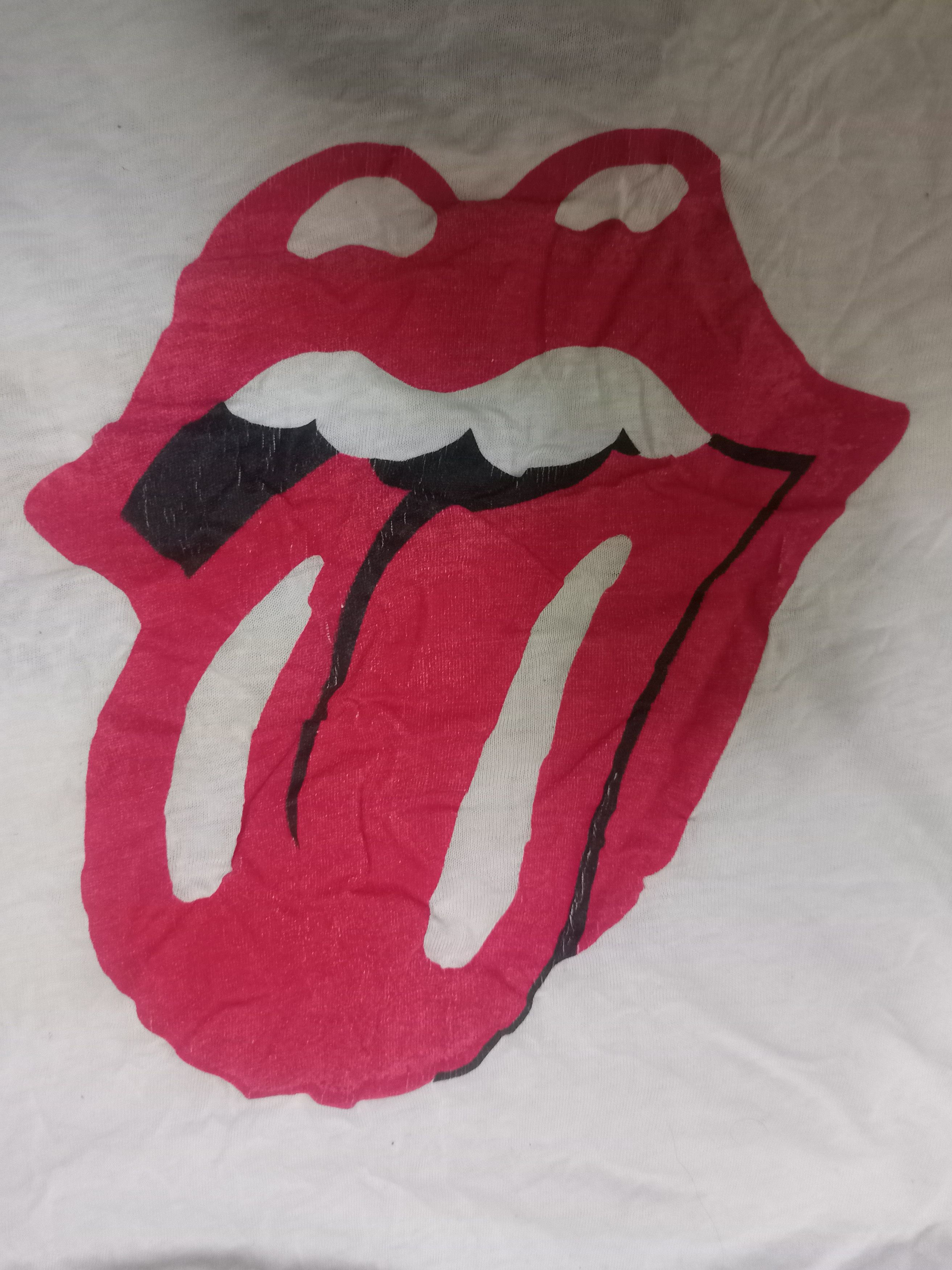 Band Tees × Vintage Vintage Rare 80s Rolling Stones Single Pocket Size US M / EU 48-50 / 2 - 5 Thumbnail