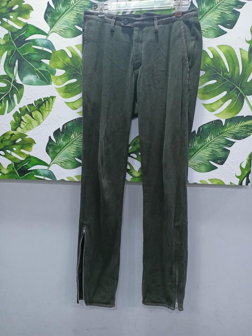 Helmut Lang Helmut Lang Archive Corduroy Zipper Hem Pants Size US 32 / EU 48 - 1 Thumbnail