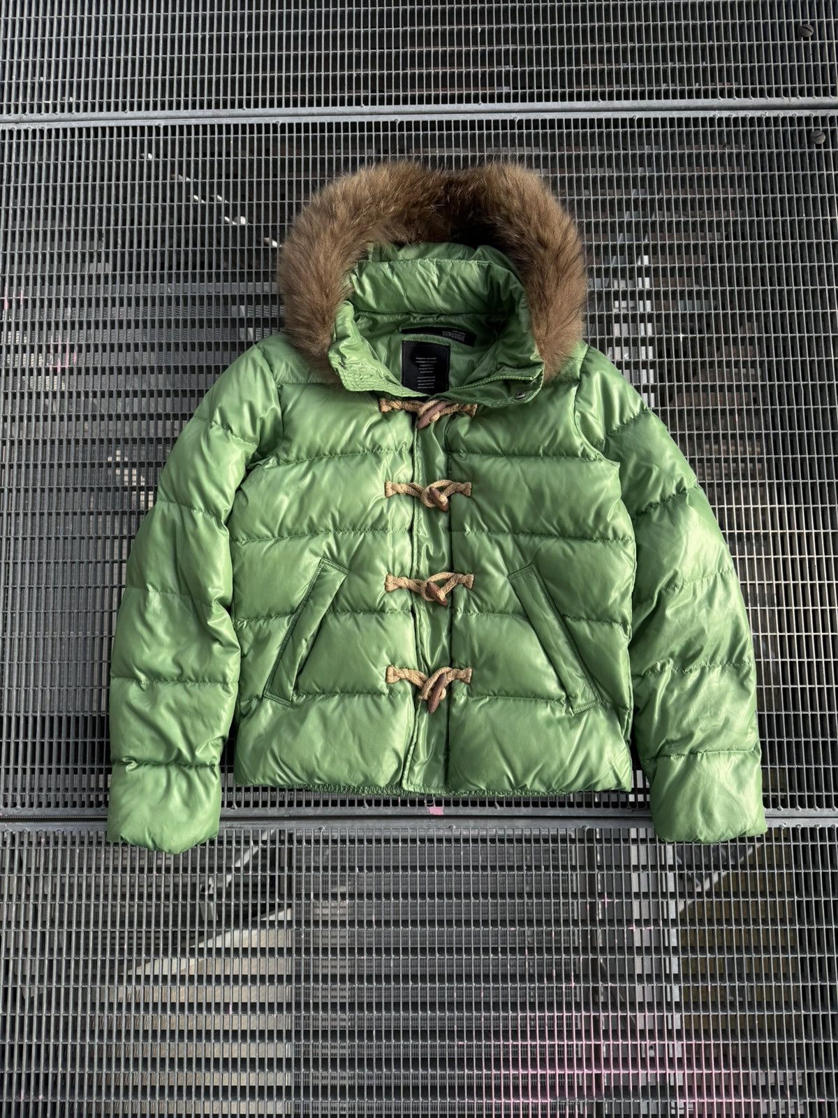 Bomboogie Streetwear Bomboogie Down Fur Y2K Wooden Lockers Jacket Size US S / EU 44-46 / 1 - 1 Thumbnail