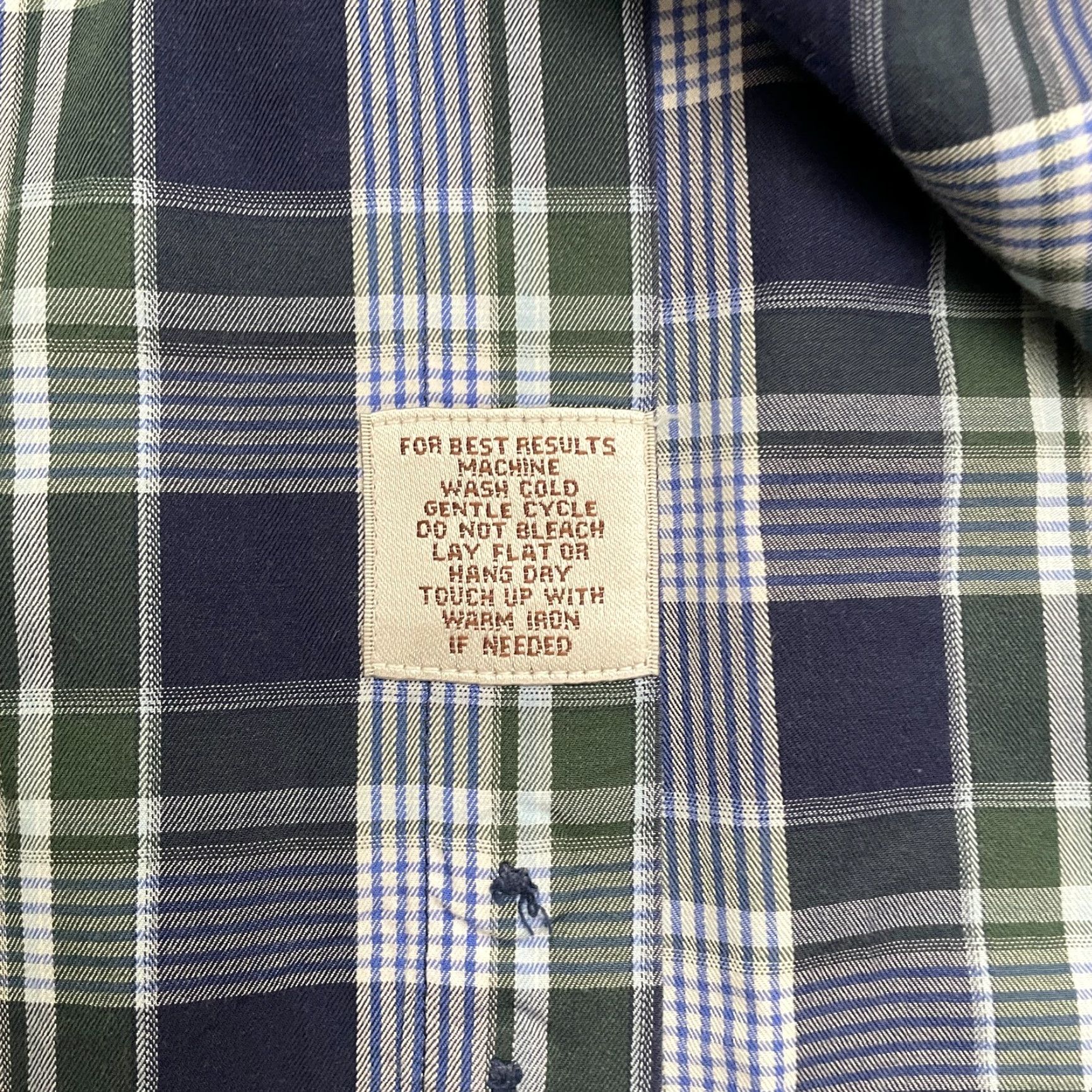 Peter Millar Peter Millar Button-Down Shirt Mens 2XL Multicolor Plaid Long Sleeve Cotton Top Size US XXL / EU 58 / 5 - 5 Thumbnail