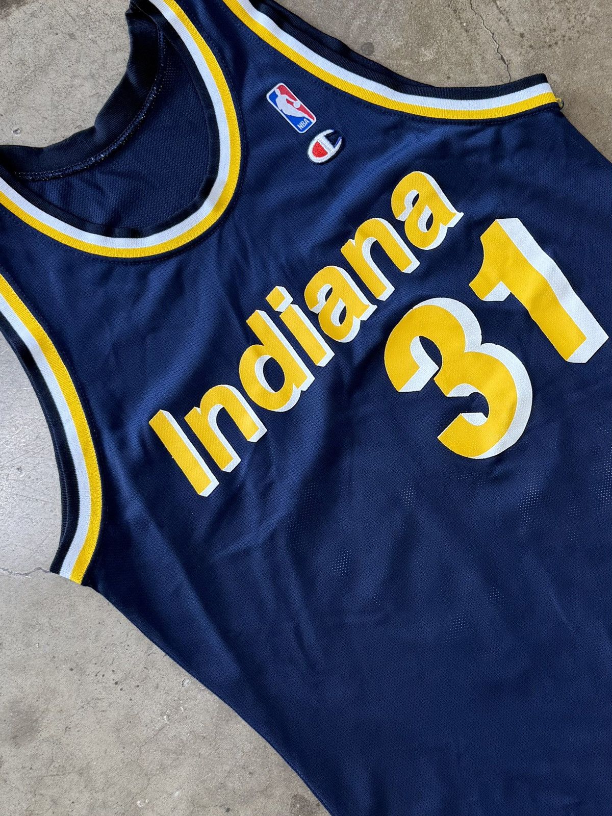 Champion Vintage NBA Champion Indiana Pacers Reggie Miller Jersey L Size US L / EU 52-54 / 3 - 5 Thumbnail