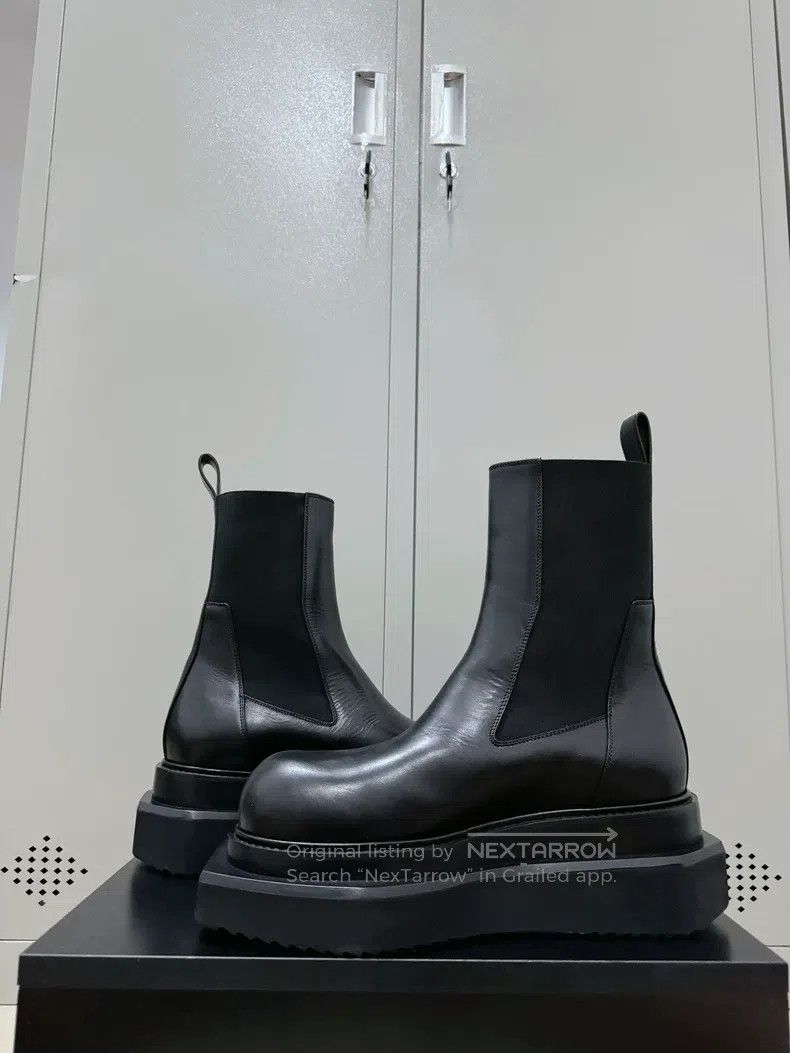 Rick Owens Rick Owens Top Tier Coffin Sole Chelsea Boots Size US 8.5 / EU 41-42 - 6 Thumbnail
