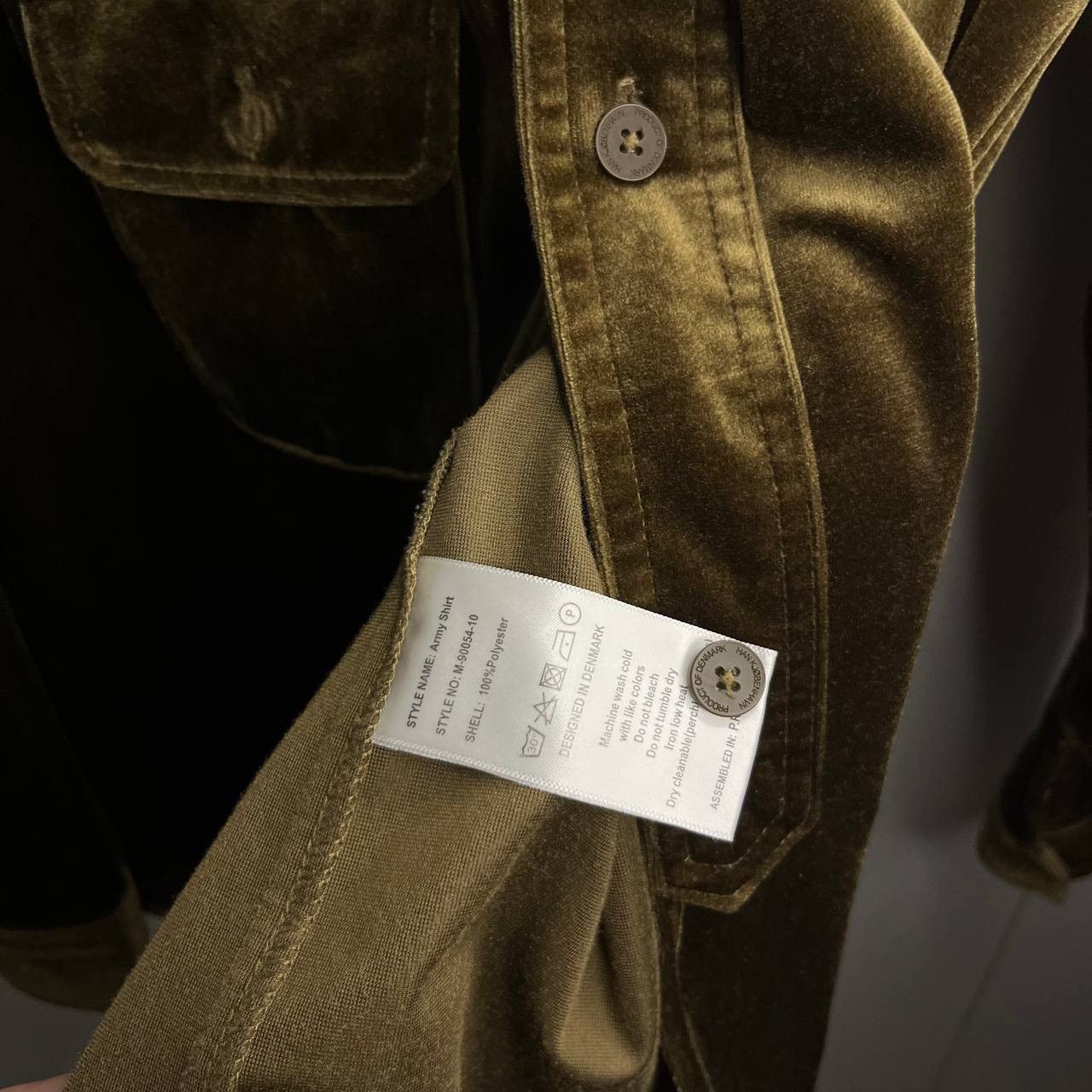 Han Kjobenhavn Han Kjobenhavn Psychiatric Center Brown Velvet Shirt Size US S / EU 44-46 / 1 - 7 Thumbnail
