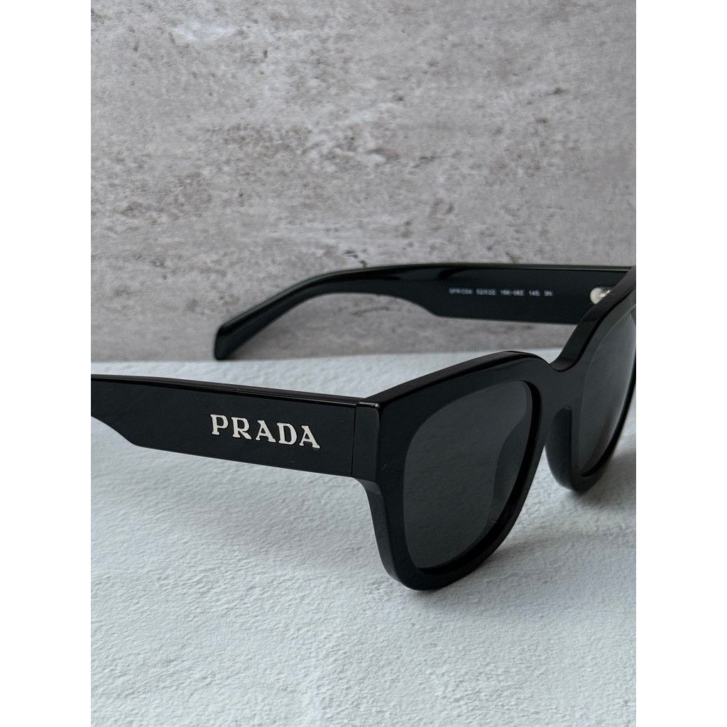 Prada NEW Prada PR C04S Butterfly Sunglasses in Black $578 Size ONE SIZE - 6 Thumbnail