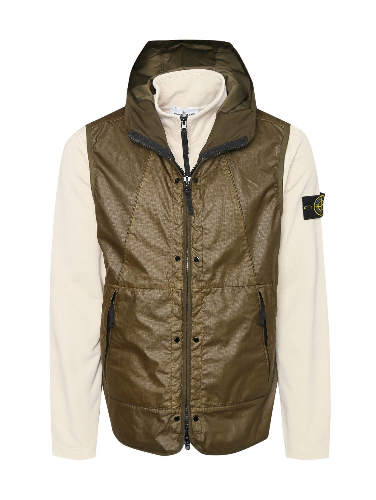 Stone Island o1tko10924 Parka in Dark khaki Size US L / EU 52-54 / 3 - 1 Thumbnail