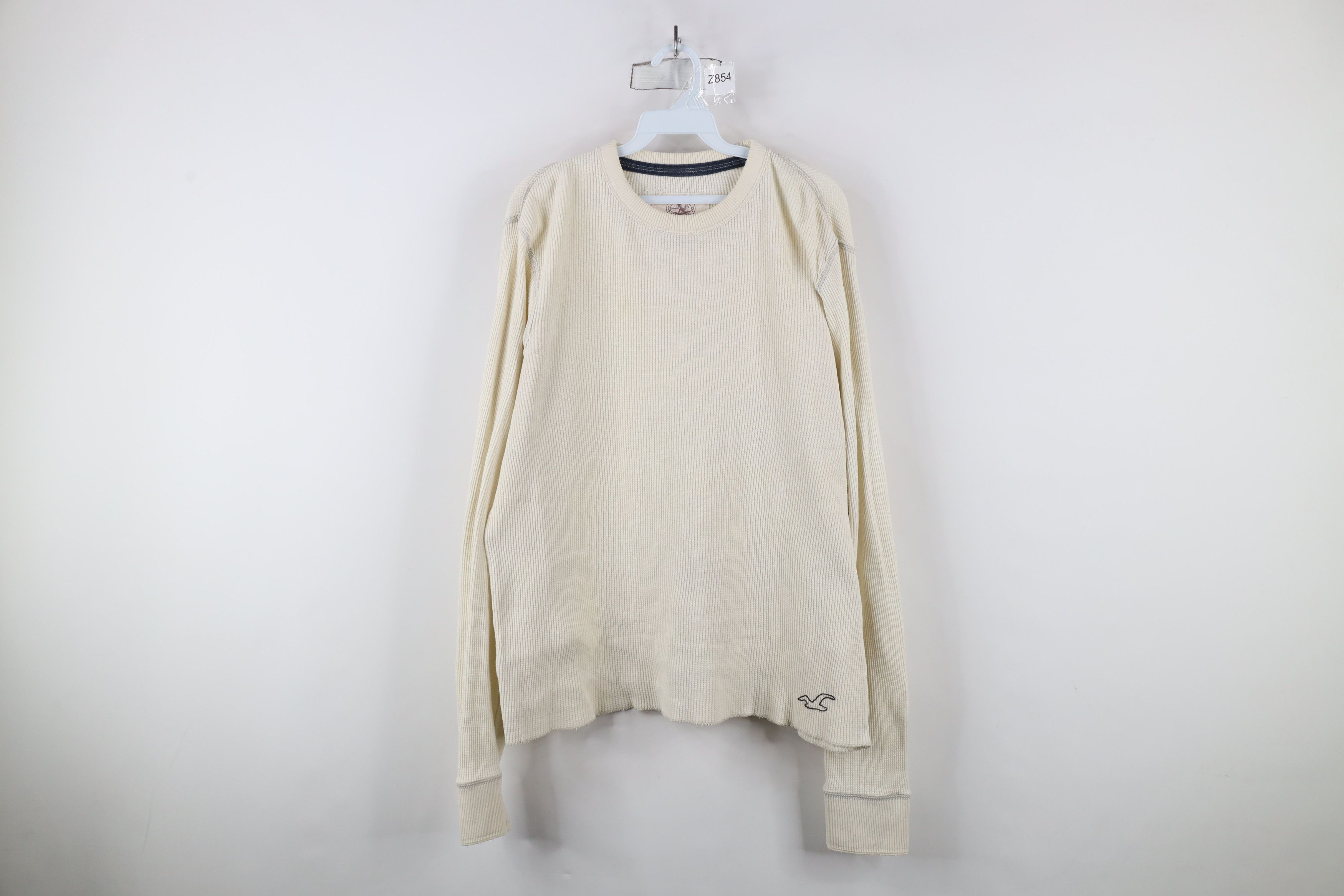 Hollister × Vintage Vintage 90s Y2K Hollister Thermal Waffle