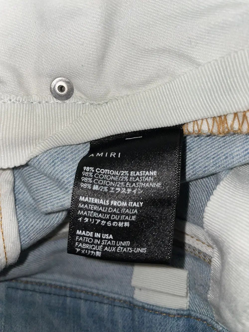 Amiri Amiri Paint Splatter Jeans Size US 31 - 4 Thumbnail
